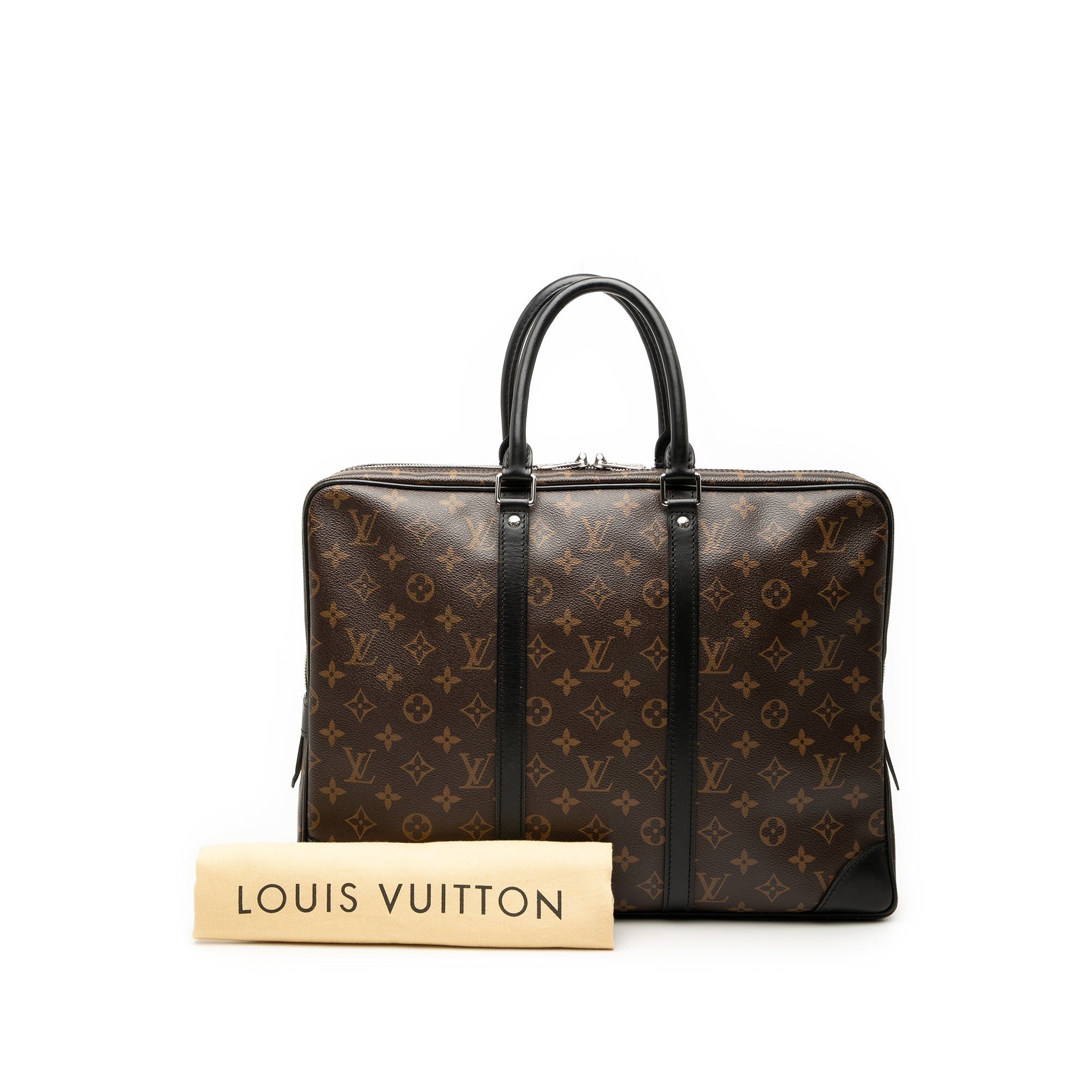 Louis Vuitton Monogram Macassar Porte Documents Voyage GM Size ONE SIZE - 9 Thumbnail