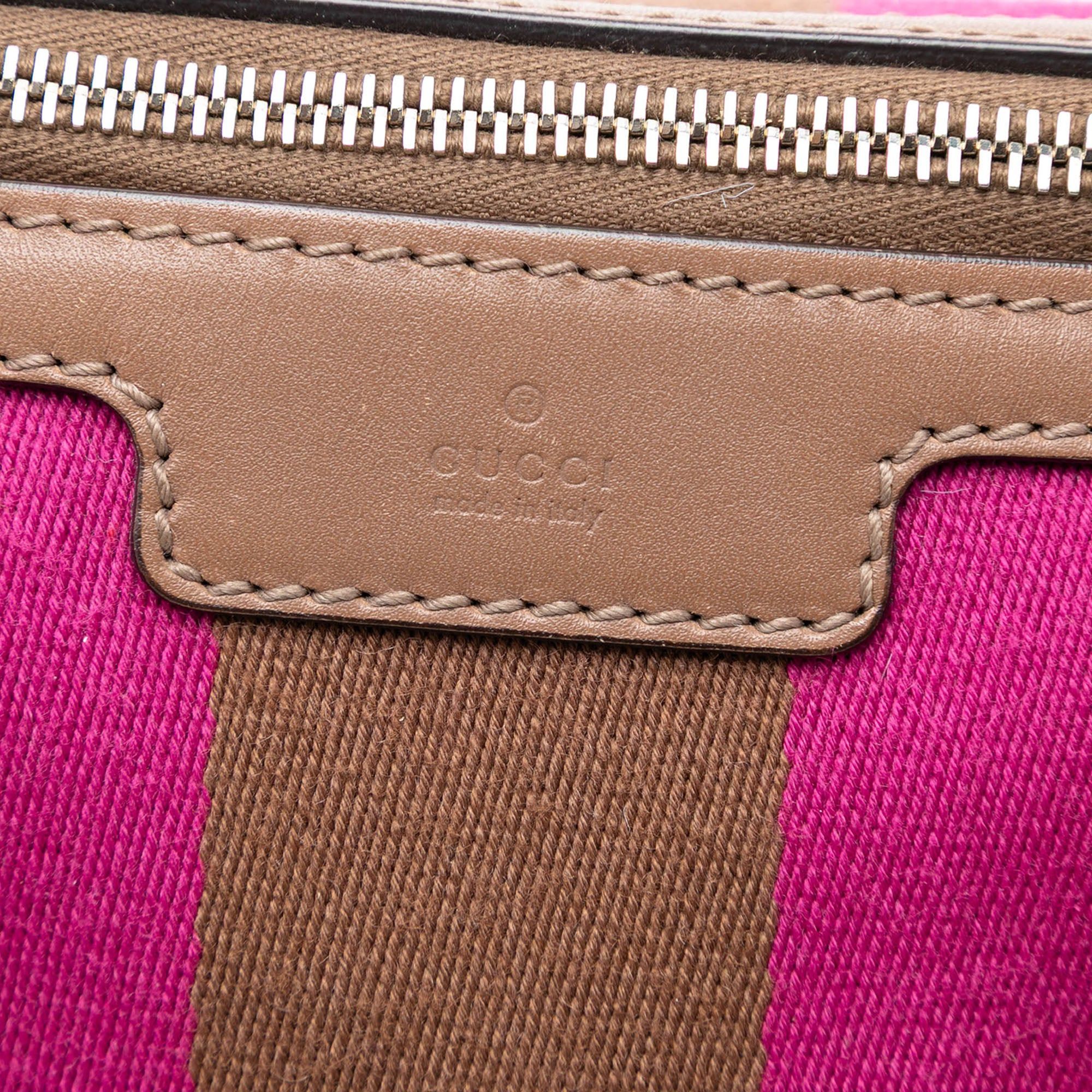 Gucci Medium GG Canvas Web Joy Boston Bag Size ONE SIZE - 6 Thumbnail