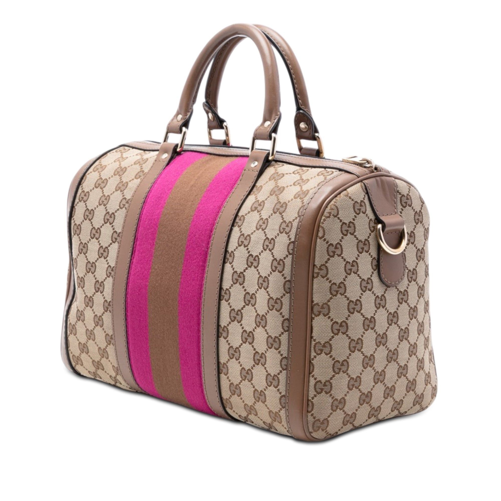 Gucci Medium GG Canvas Web Joy Boston Bag Size ONE SIZE - 2 Thumbnail