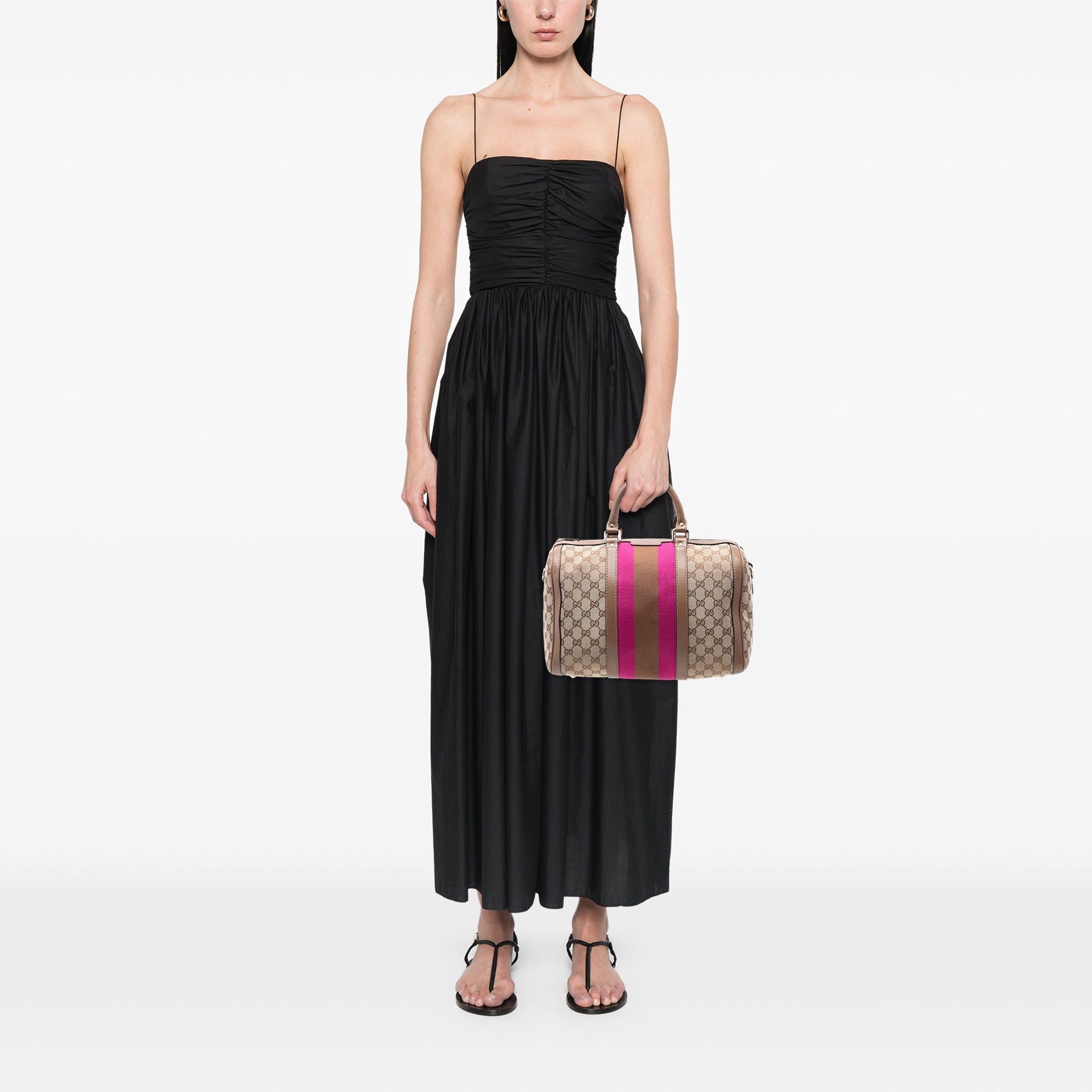 Gucci Medium GG Canvas Web Joy Boston Bag Size ONE SIZE - 7 Thumbnail