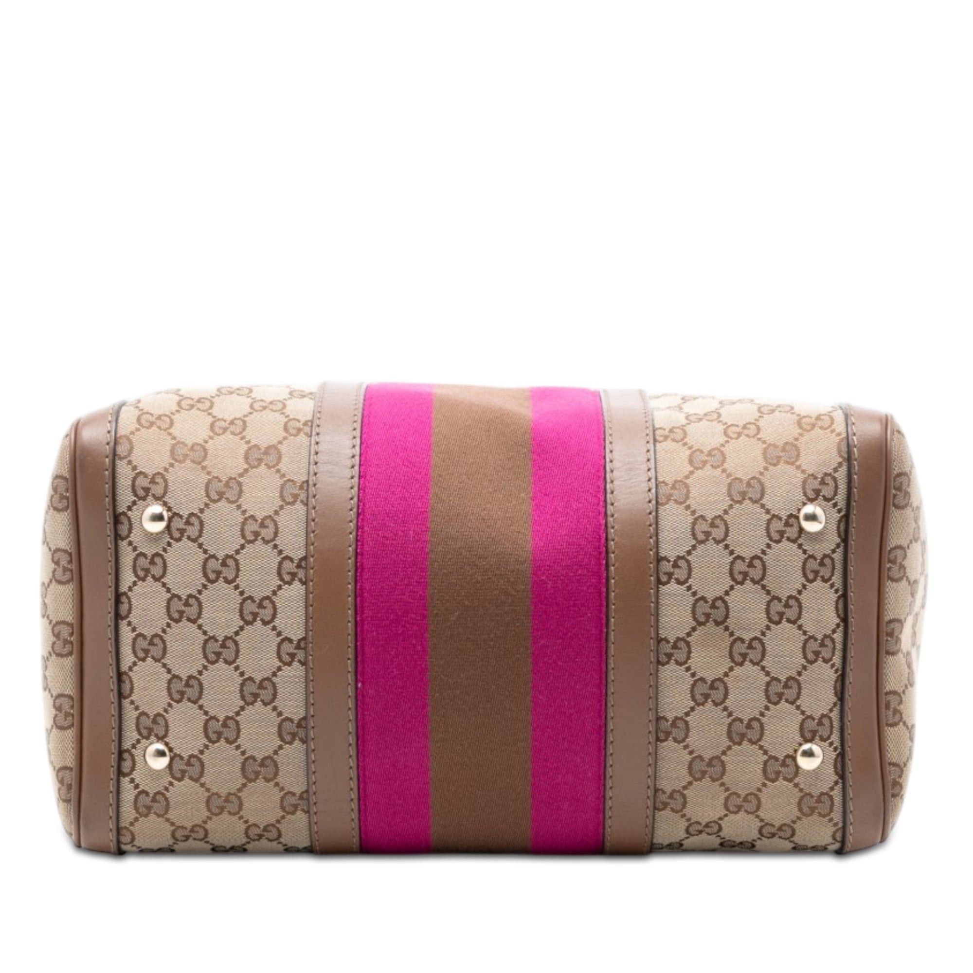 Gucci Medium GG Canvas Web Joy Boston Bag Size ONE SIZE - 3 Thumbnail