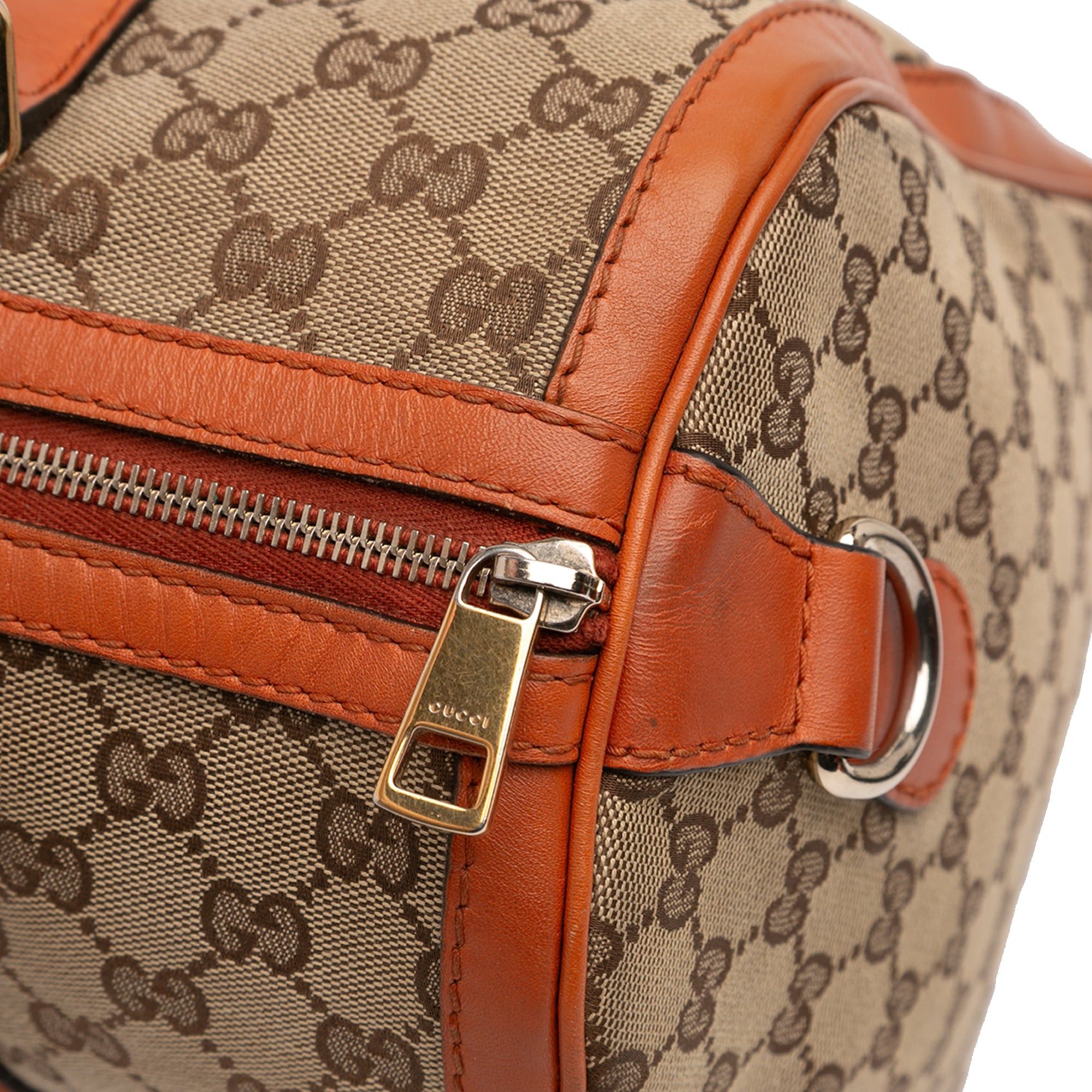 Gucci Medium GG Canvas Web Joy Boston Bag Size ONE SIZE - 8 Thumbnail
