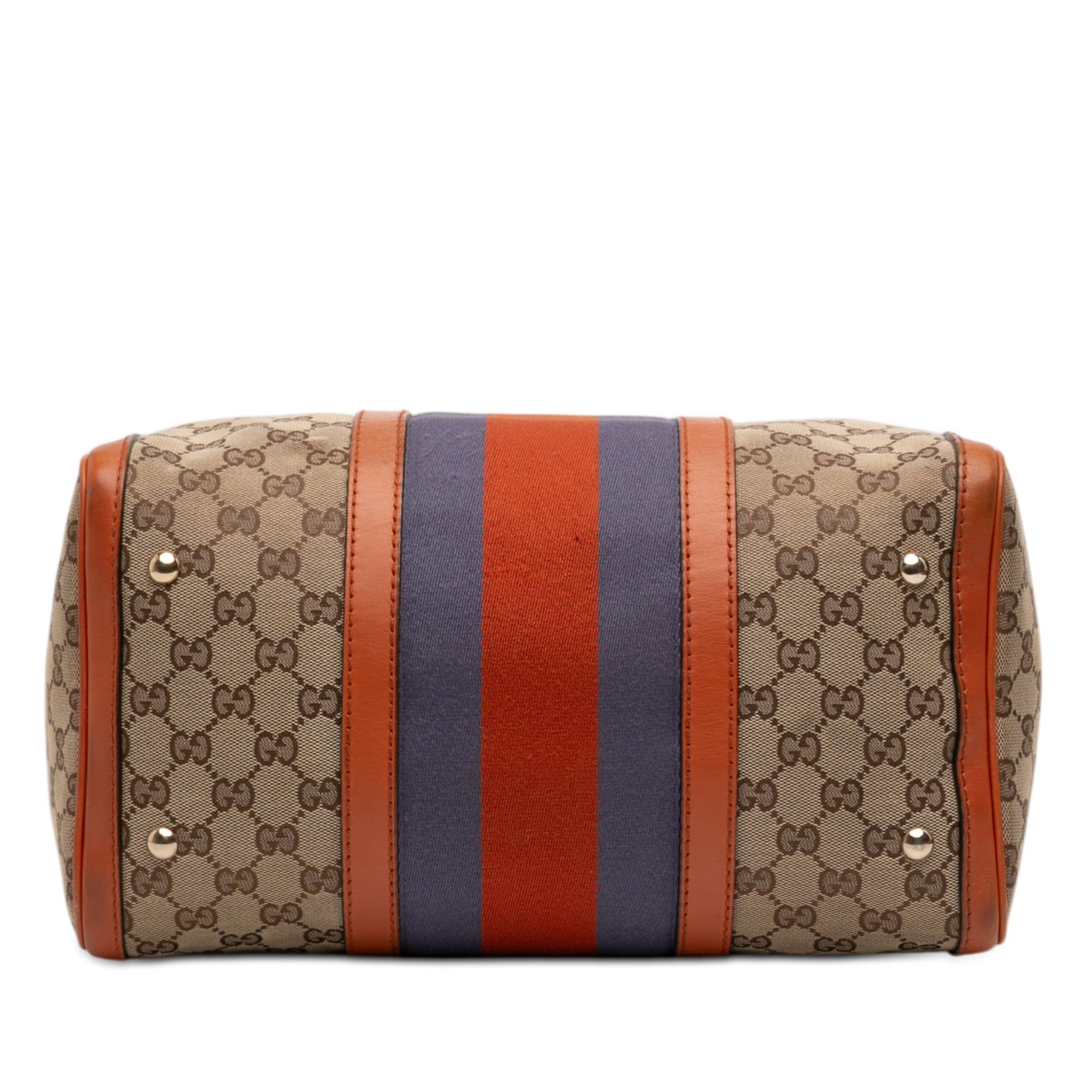 Gucci Medium GG Canvas Web Joy Boston Bag Size ONE SIZE - 3 Thumbnail
