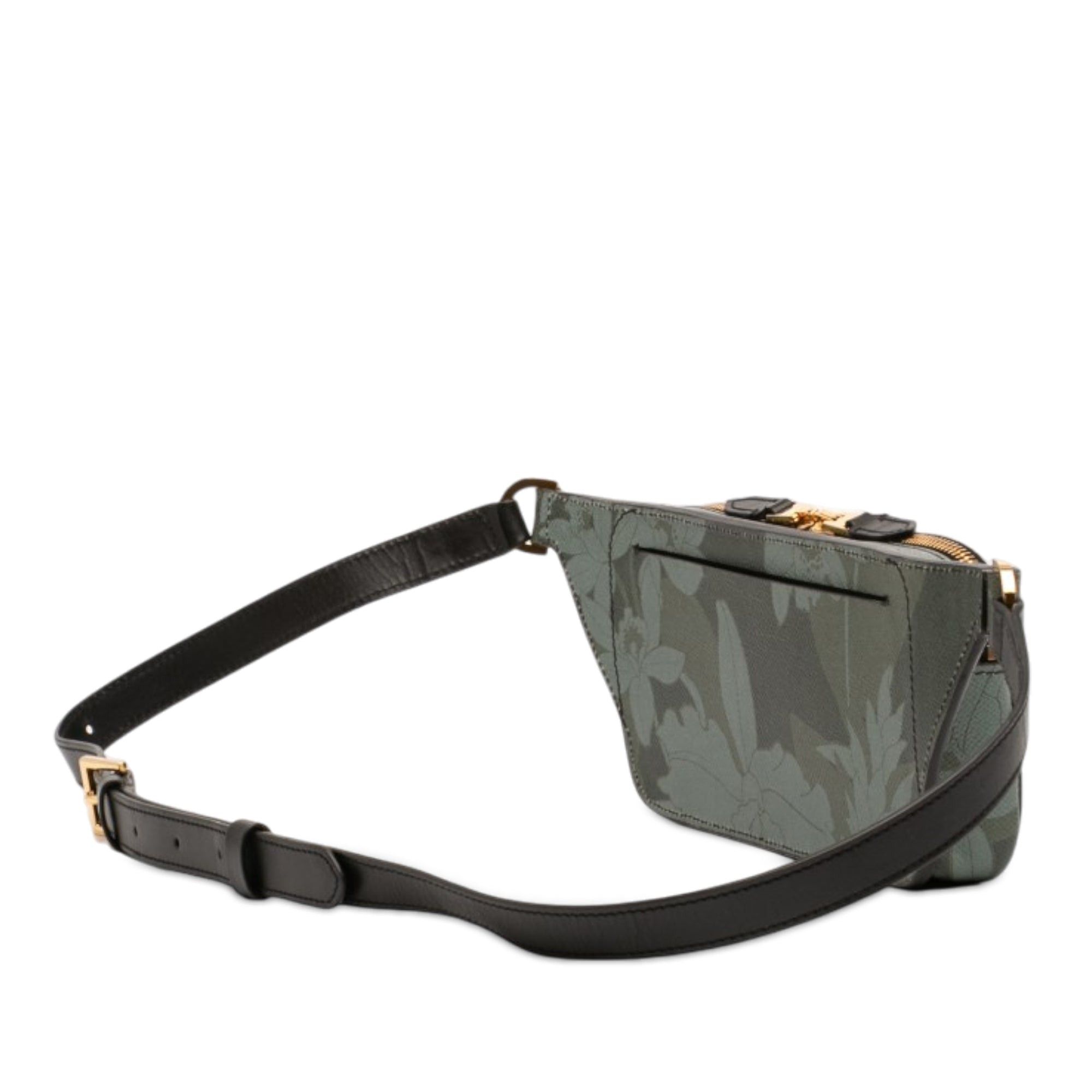 Tom Ford Leather Floral Print Belt Bag Size ONE SIZE - 2 Thumbnail