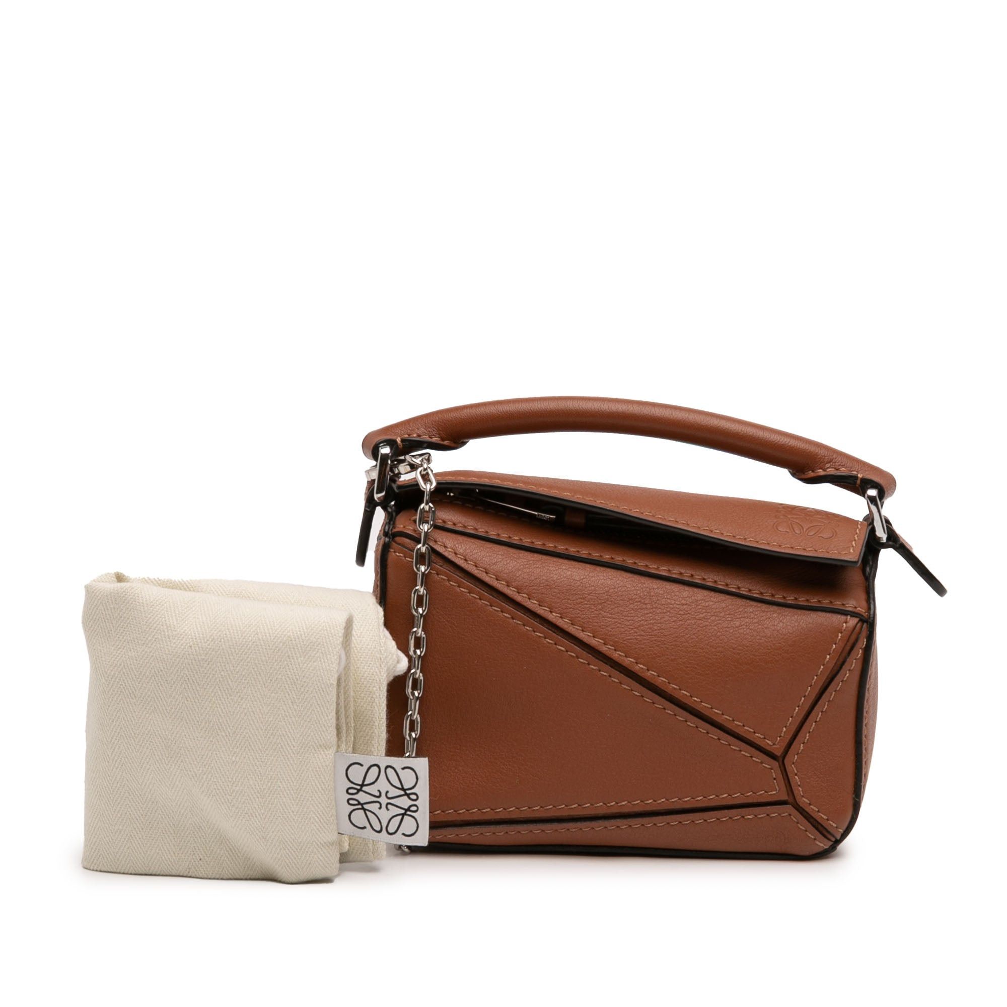 Loewe Nano Calfskin Puzzle Satchel Size ONE SIZE - 9 Thumbnail