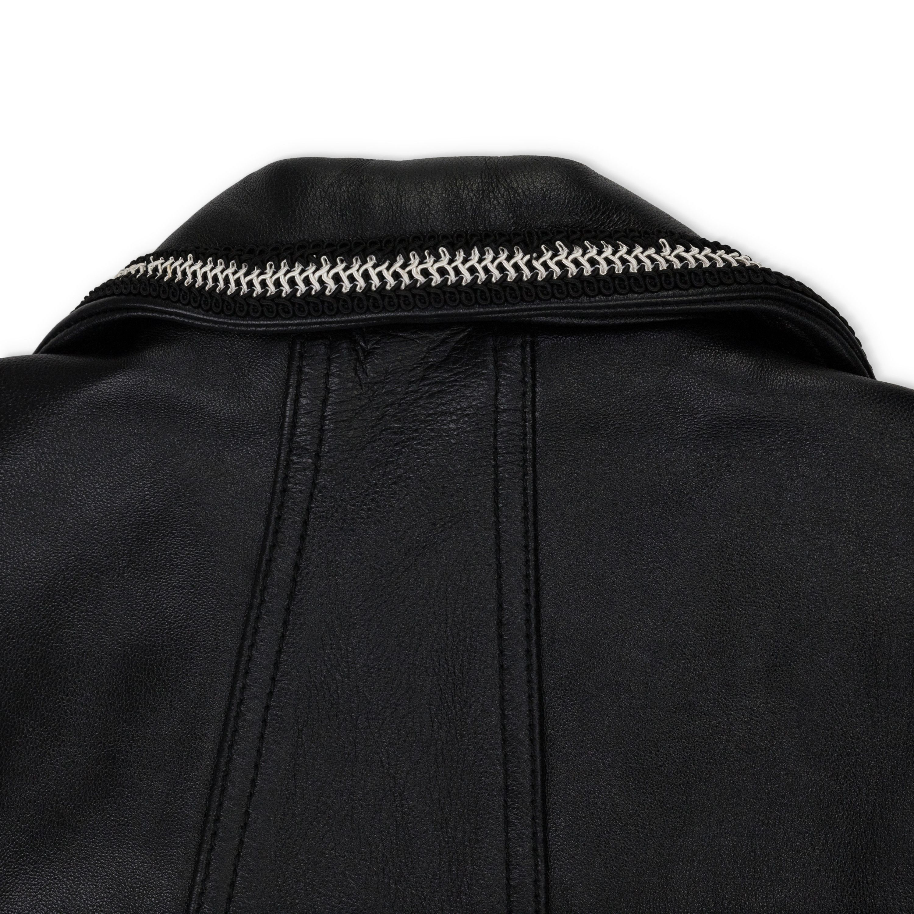 Rhude Stitched Crop Leather Vest SIZE XS Size US XS / EU 42 / 0 - 4 Thumbnail