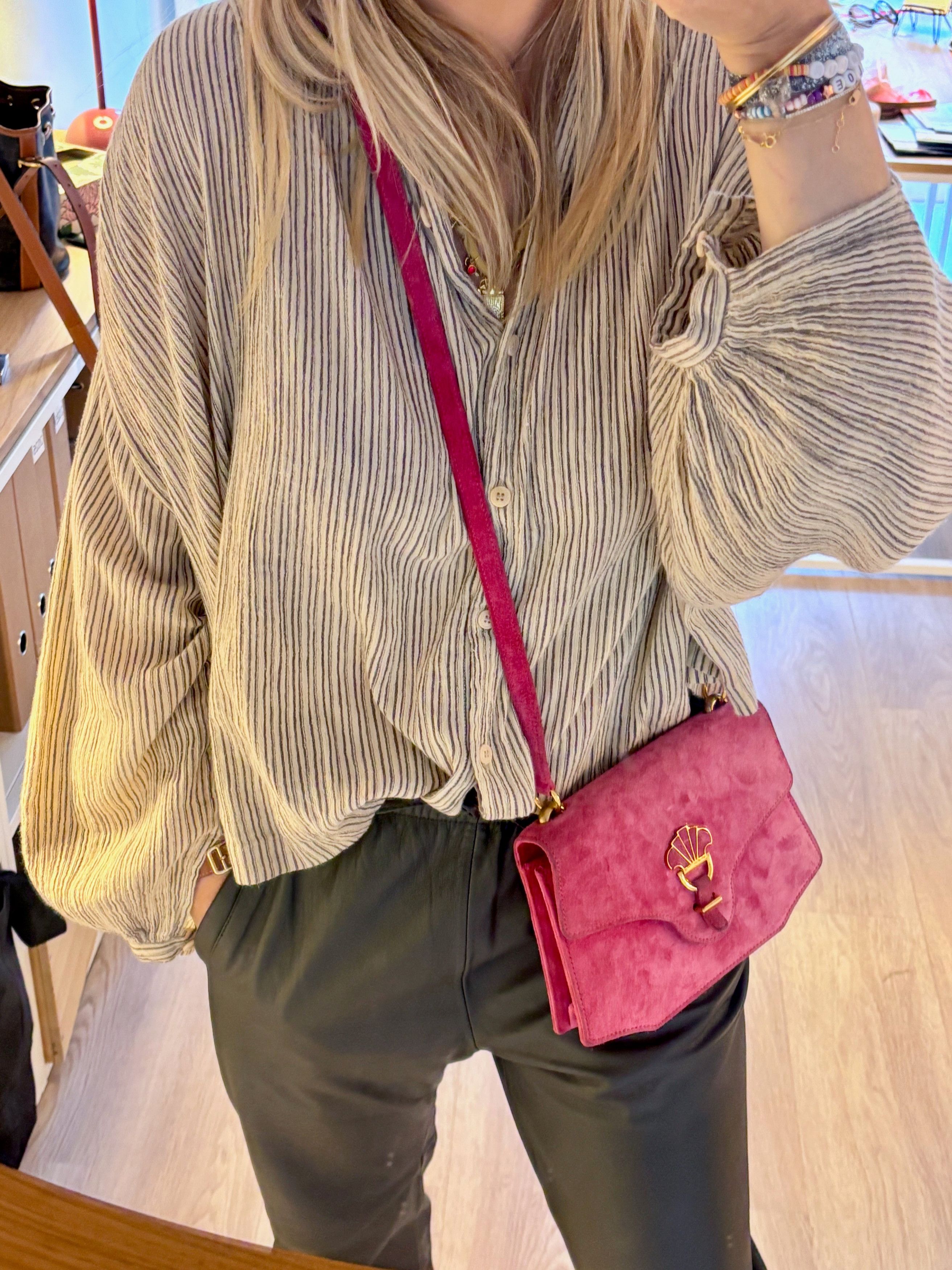 Other HERMES Sac Sandrine Veau Doblis Size ONE SIZE - 16 Thumbnail
