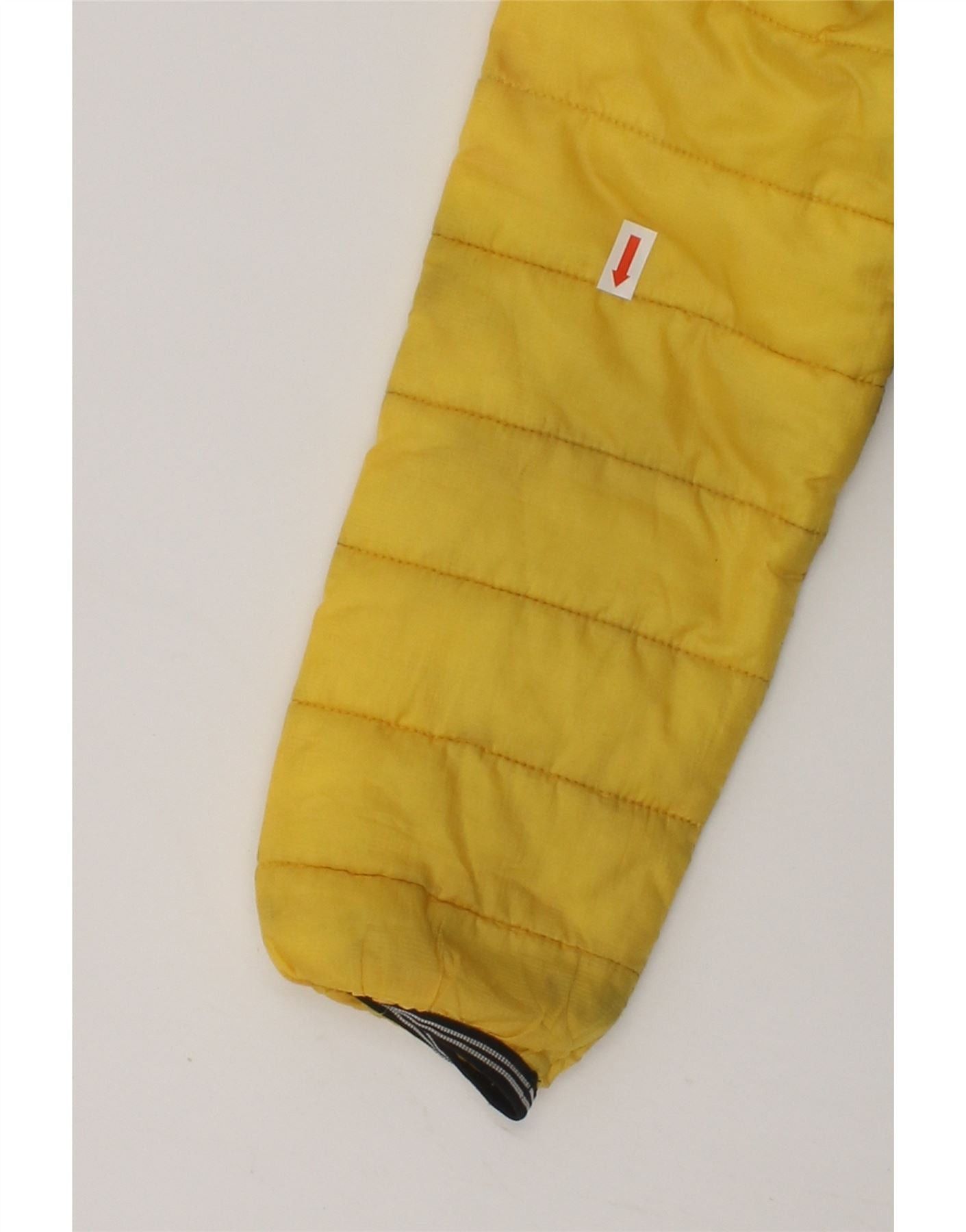 Diesel Boys Hooded Padded Jacket 3-4 Years Yellow Polyester Size XXS / US 00 / IT 34 - 3 Thumbnail