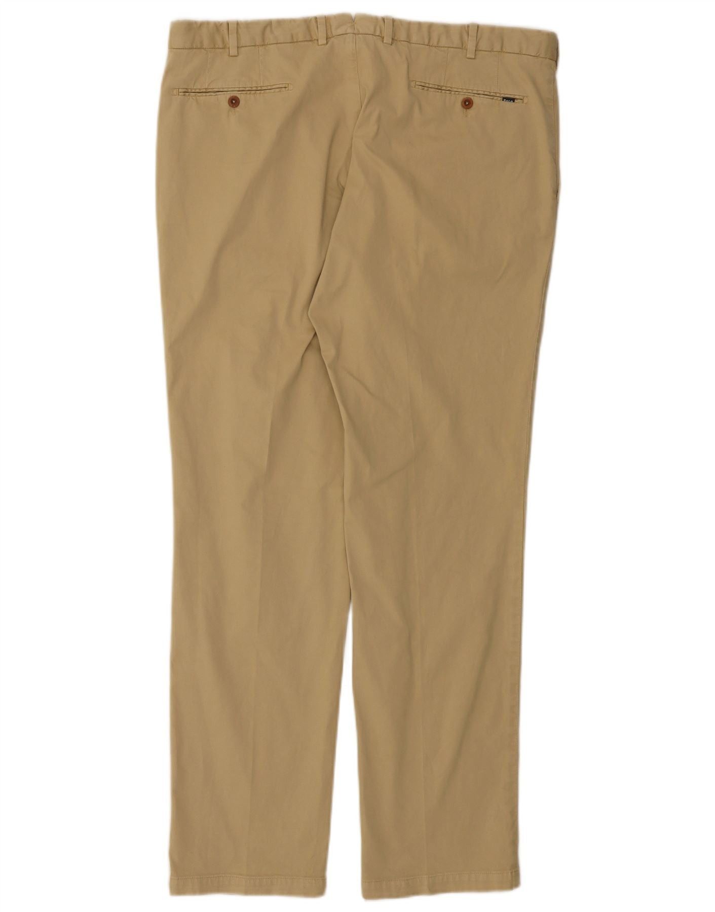 Polo Ralph Lauren Mens Straight Chino Trousers W38 L32 Beige Cotton Size US 38 / EU 54 - 2 Thumbnail