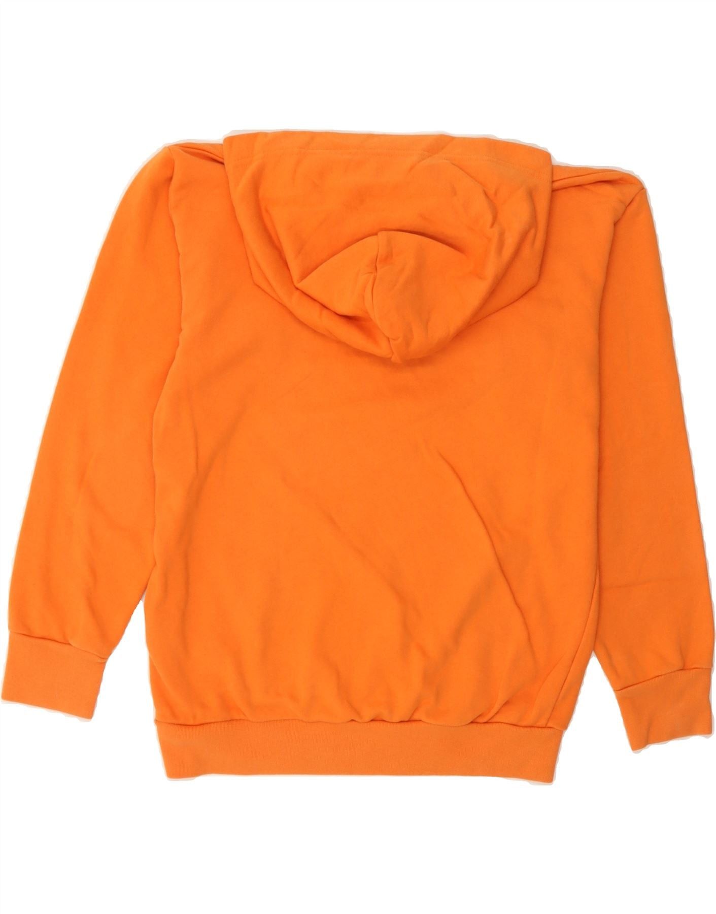 Diesel Boys Graphic Hoodie Jumper 11-12 Years Orange Cotton Size M / US 6-8 / IT 42-44 - 2 Thumbnail