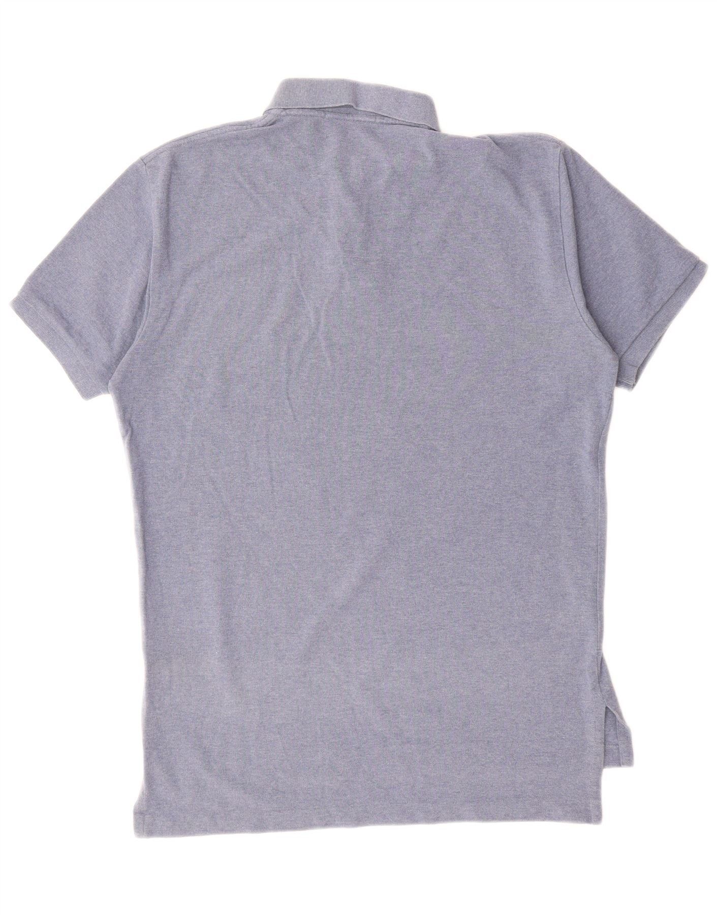 Polo Ralph Lauren Mens Polo Shirt Medium Blue Cotton Size US XL / EU 56 / 4 - 2 Thumbnail