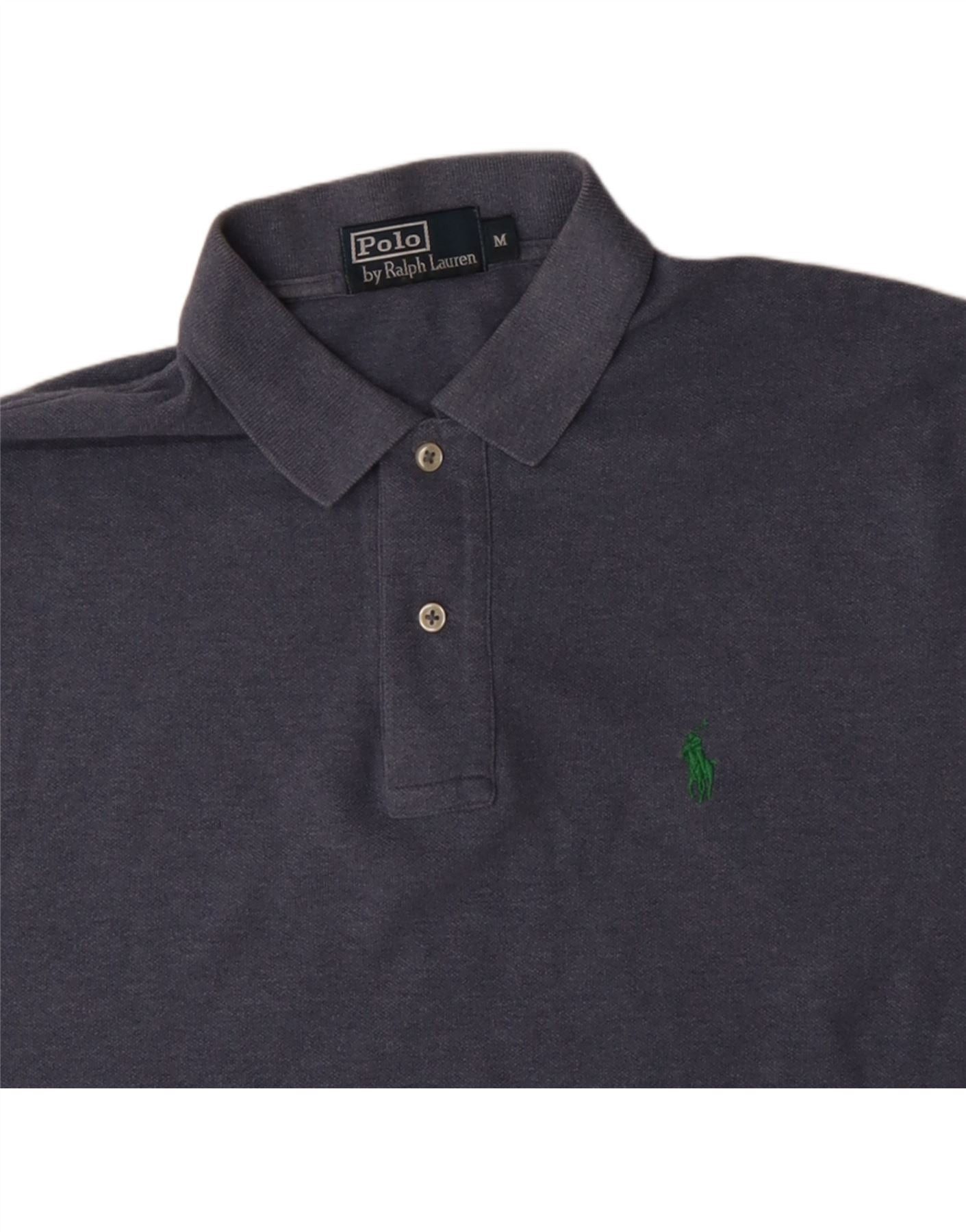 Polo Ralph Lauren Mens Polo Shirt Medium Blue Cotton Size US XL / EU 56 / 4 - 3 Thumbnail