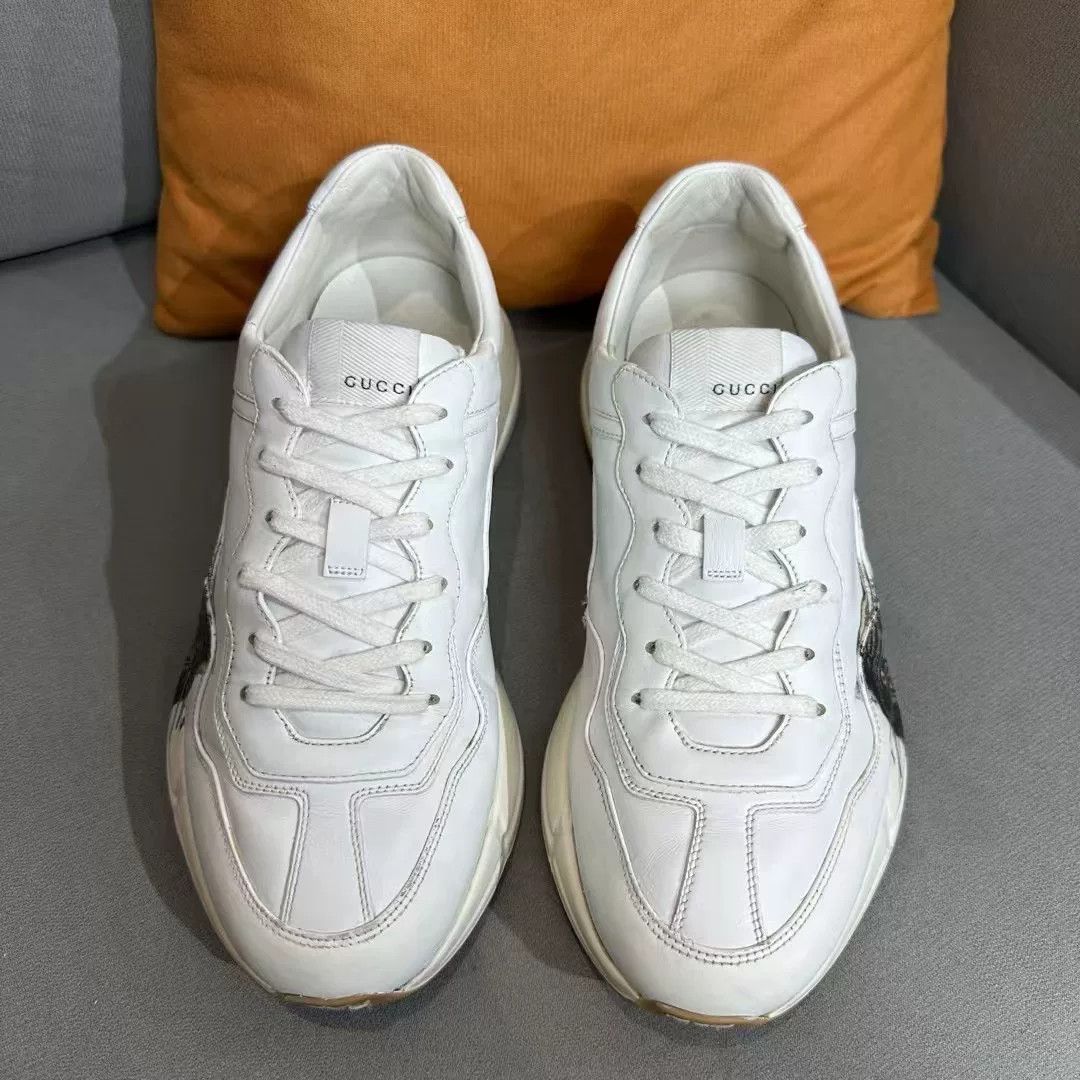 Gucci Gucci Tiger Lowtop Sneakers 9.5 Men Size US 9.5 / EU 42-43 - 2 Thumbnail