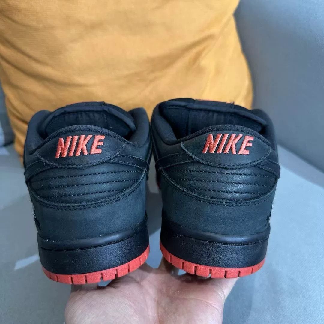 Nike Nike DUNK Black Lowtop Sneakers 5.5 Men Size US 5.5 / EU 38 - 3 Thumbnail