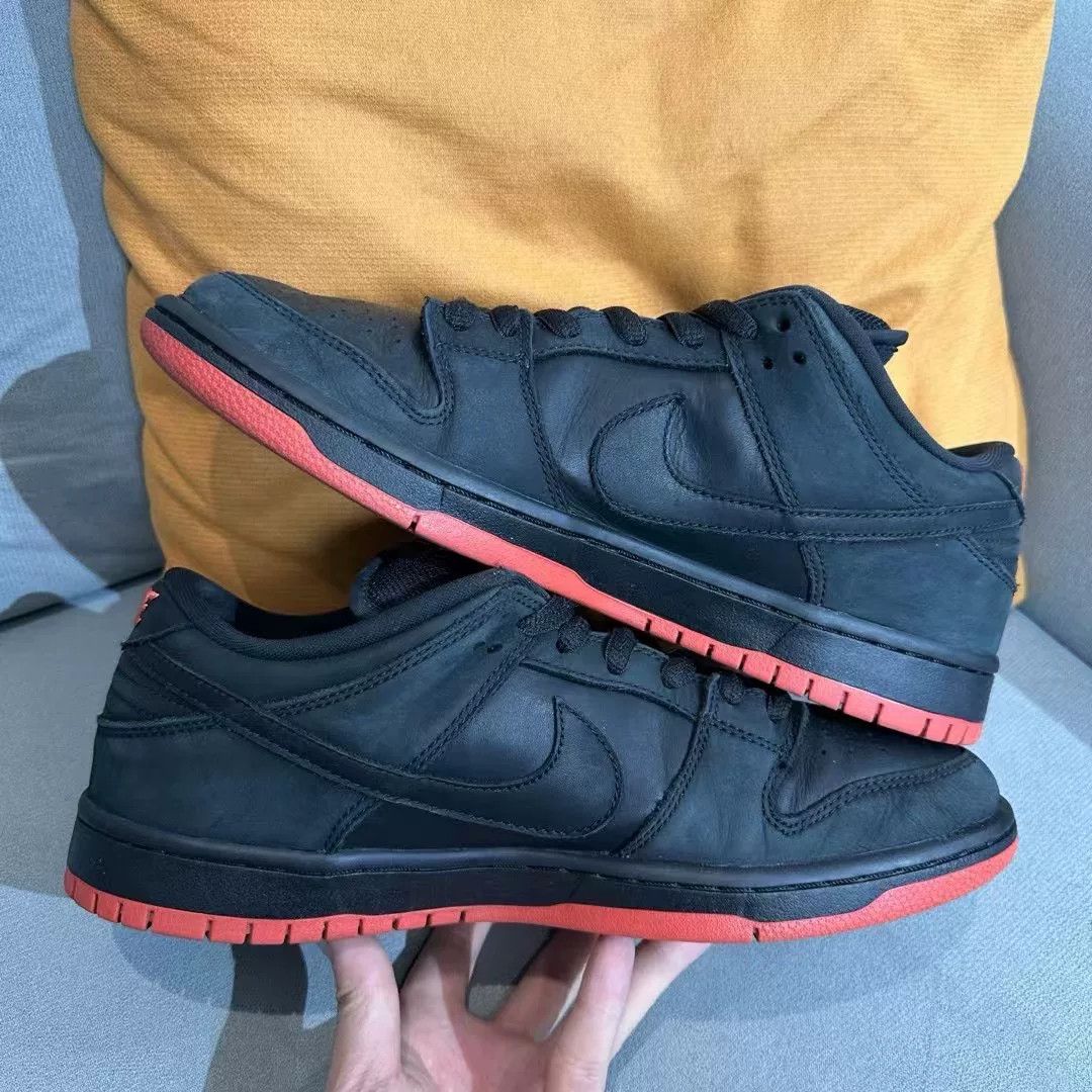 Nike Nike DUNK Black Lowtop Sneakers 5.5 Men Size US 5.5 / EU 38 - 5 Thumbnail