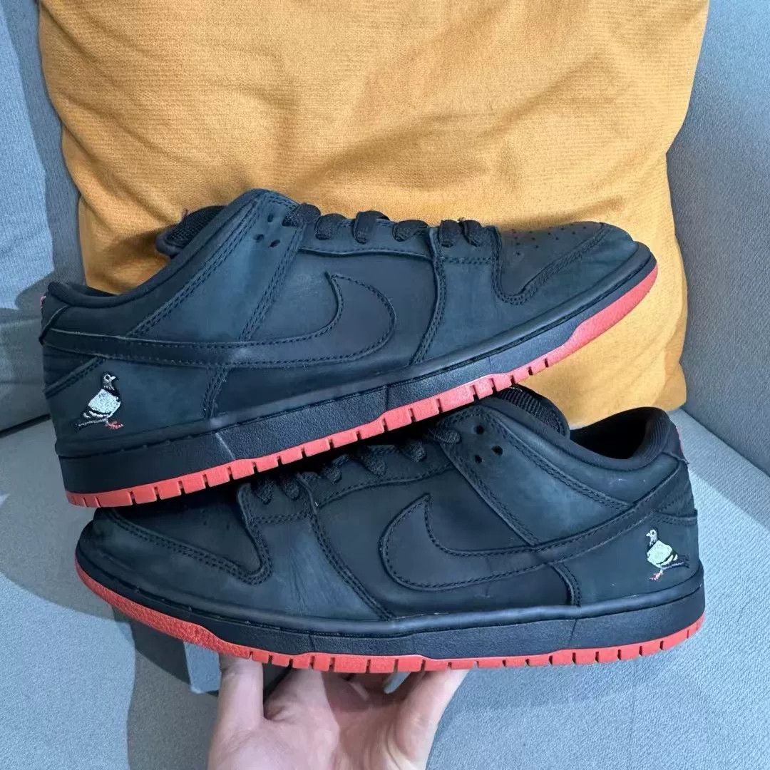 Nike Nike DUNK Black Lowtop Sneakers 5.5 Men Size US 5.5 / EU 38 - 6 Thumbnail