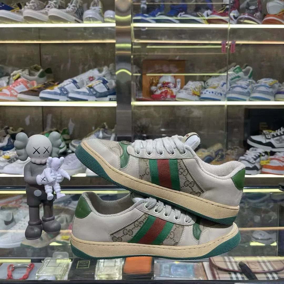 Gucci Gucci Orange Lowtop Sneakers 10 Men Size US 10 / EU 43 - 5 Thumbnail