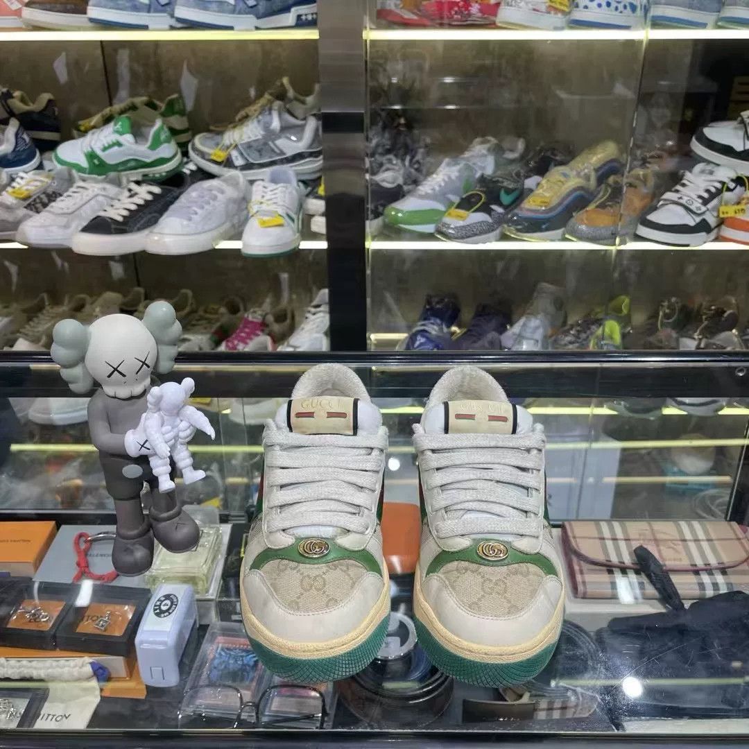 Gucci Gucci Orange Lowtop Sneakers 10 Men Size US 10 / EU 43 - 4 Thumbnail