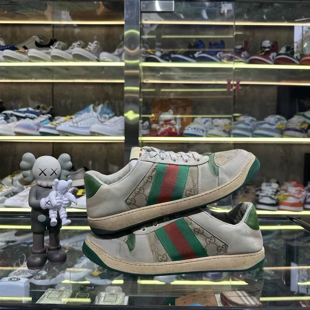 Gucci Gucci Orange Lowtop Sneakers 9 Men Size US 9 / EU 42 - 4 Thumbnail