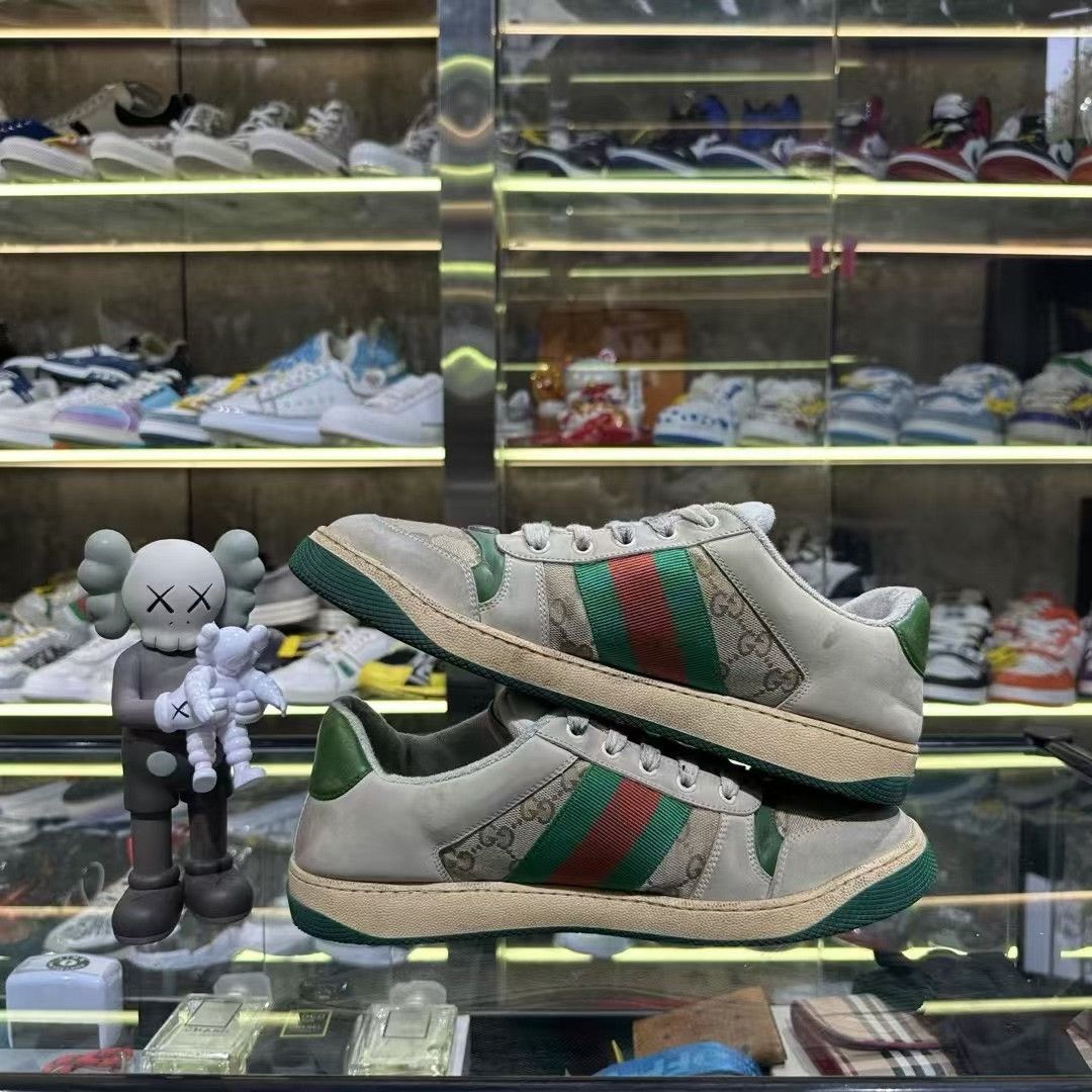 Gucci Gucci Orange Lowtop Sneakers 9 Men Size US 9 / EU 42 - 5 Thumbnail