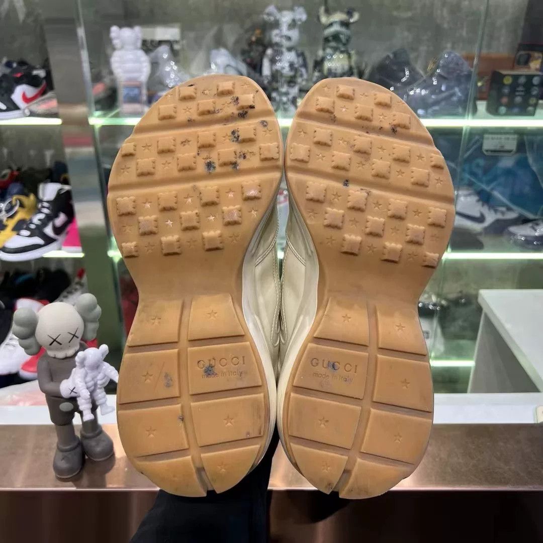 Gucci Gucci Printed Orange Lowtop Sneakers us_8 Women Size US 8 / IT 38 - 6 Thumbnail
