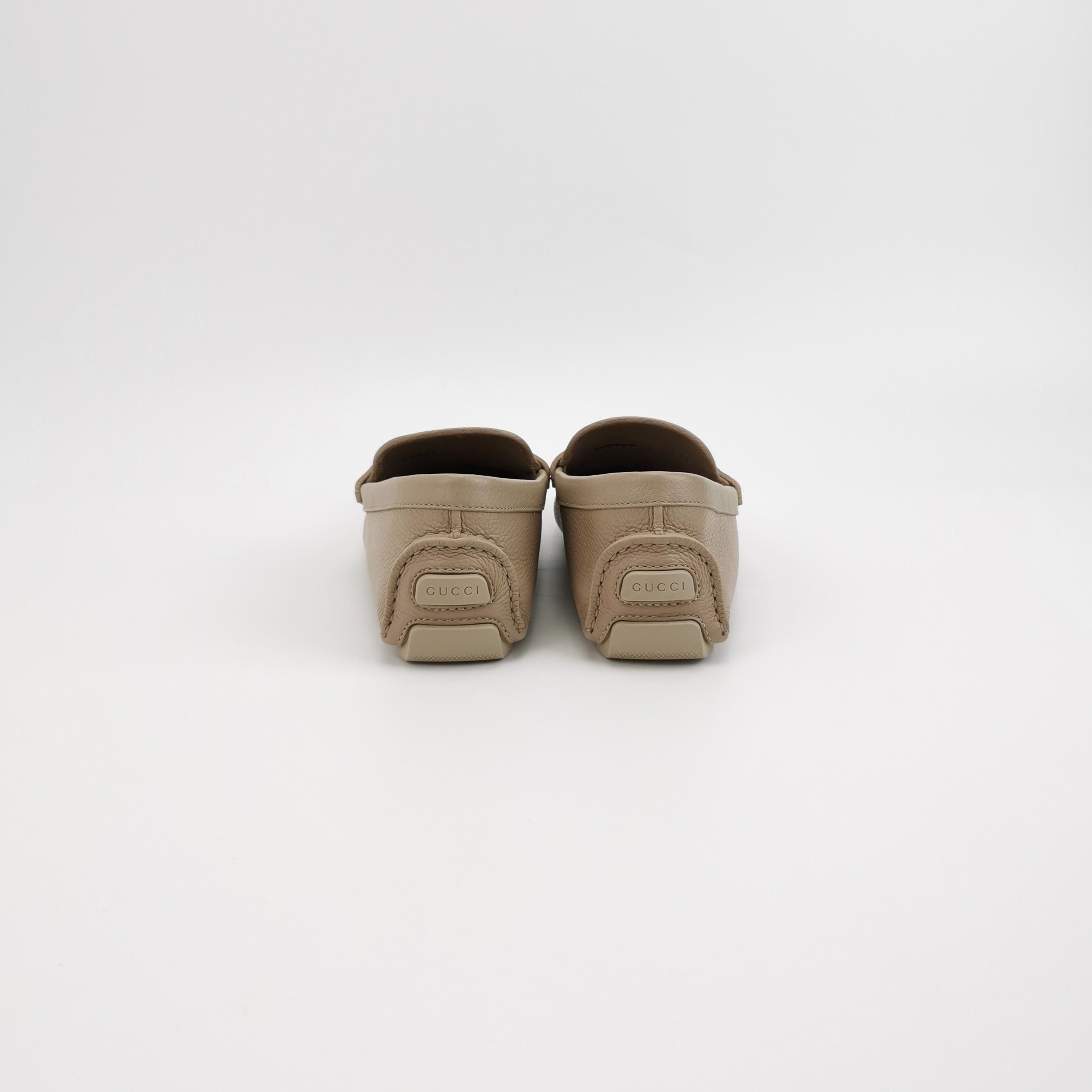 Gucci Gucci Interlocking G Leather Driver Loafers EU 39 Size US 6 / EU 39 - 5 Thumbnail