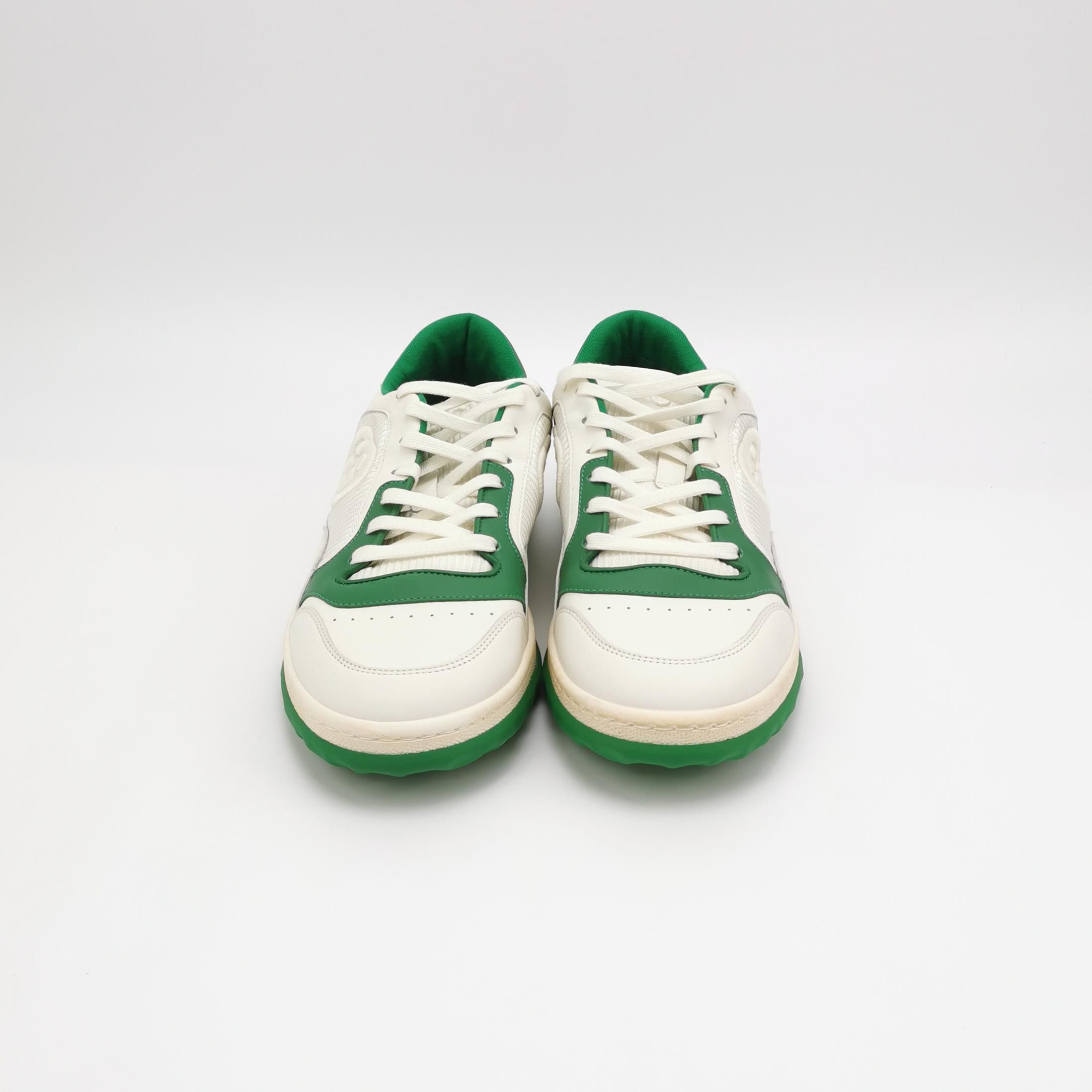 Gucci Gucci MAC80 Leather Mesh Sneakers Size 43 Size US 10 / EU 43 - 4 Thumbnail
