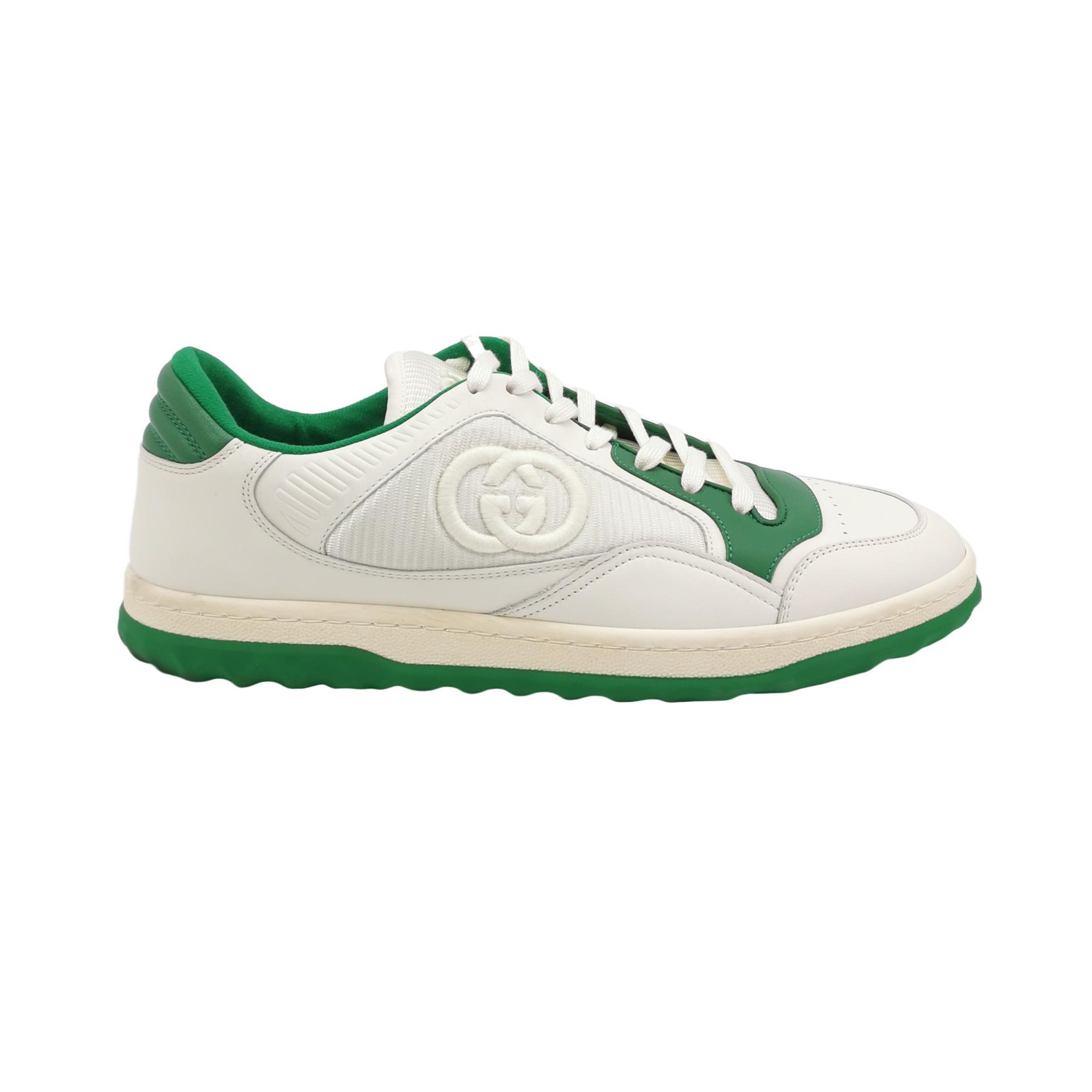 Gucci Gucci MAC80 Leather Mesh Sneakers Size 43 Size US 10 / EU 43 - 2 Thumbnail