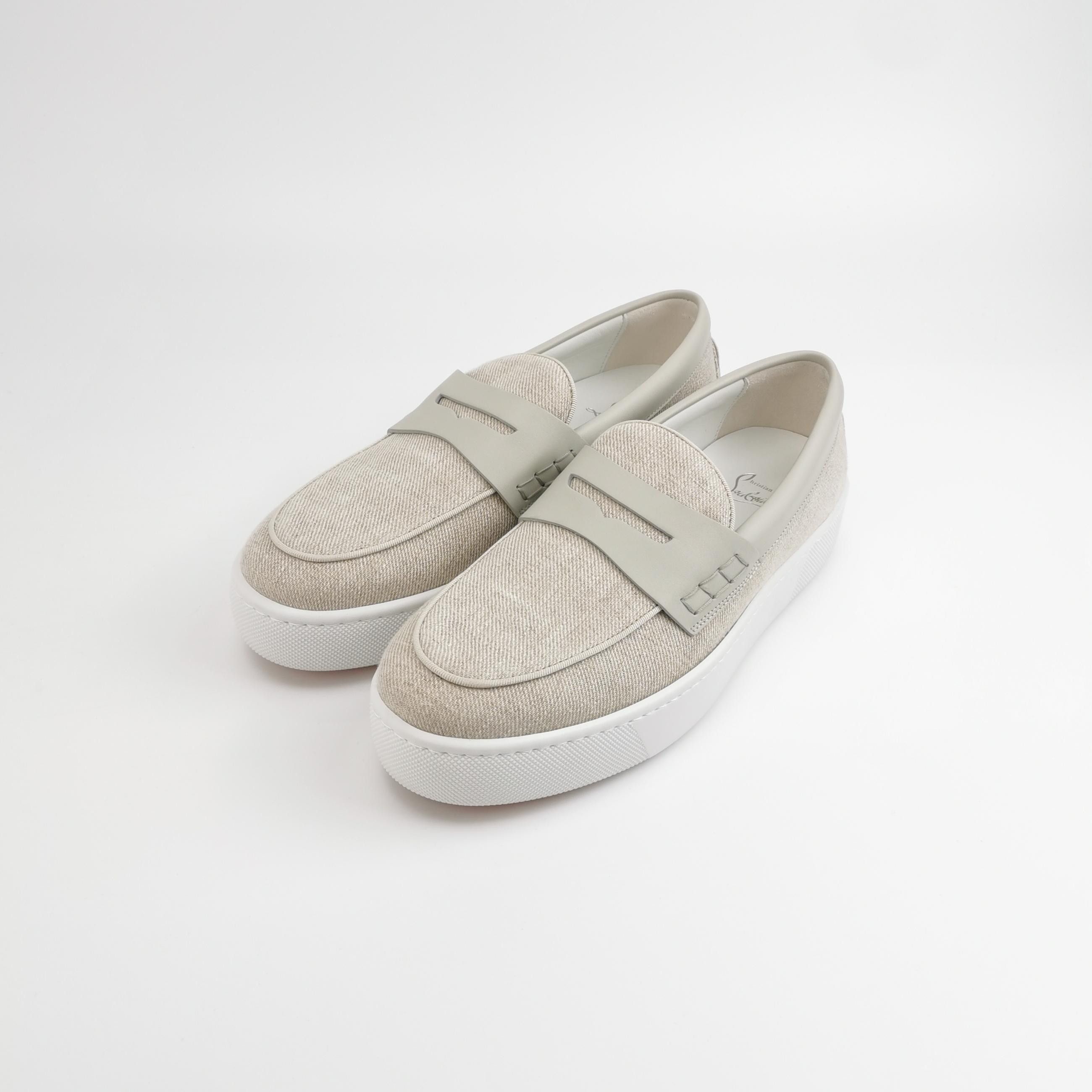 Christian Louboutin Christian Louboutin Paqueboat Canvas Slip Ons 43 Size US 10 / EU 43 - 3 Thumbnail