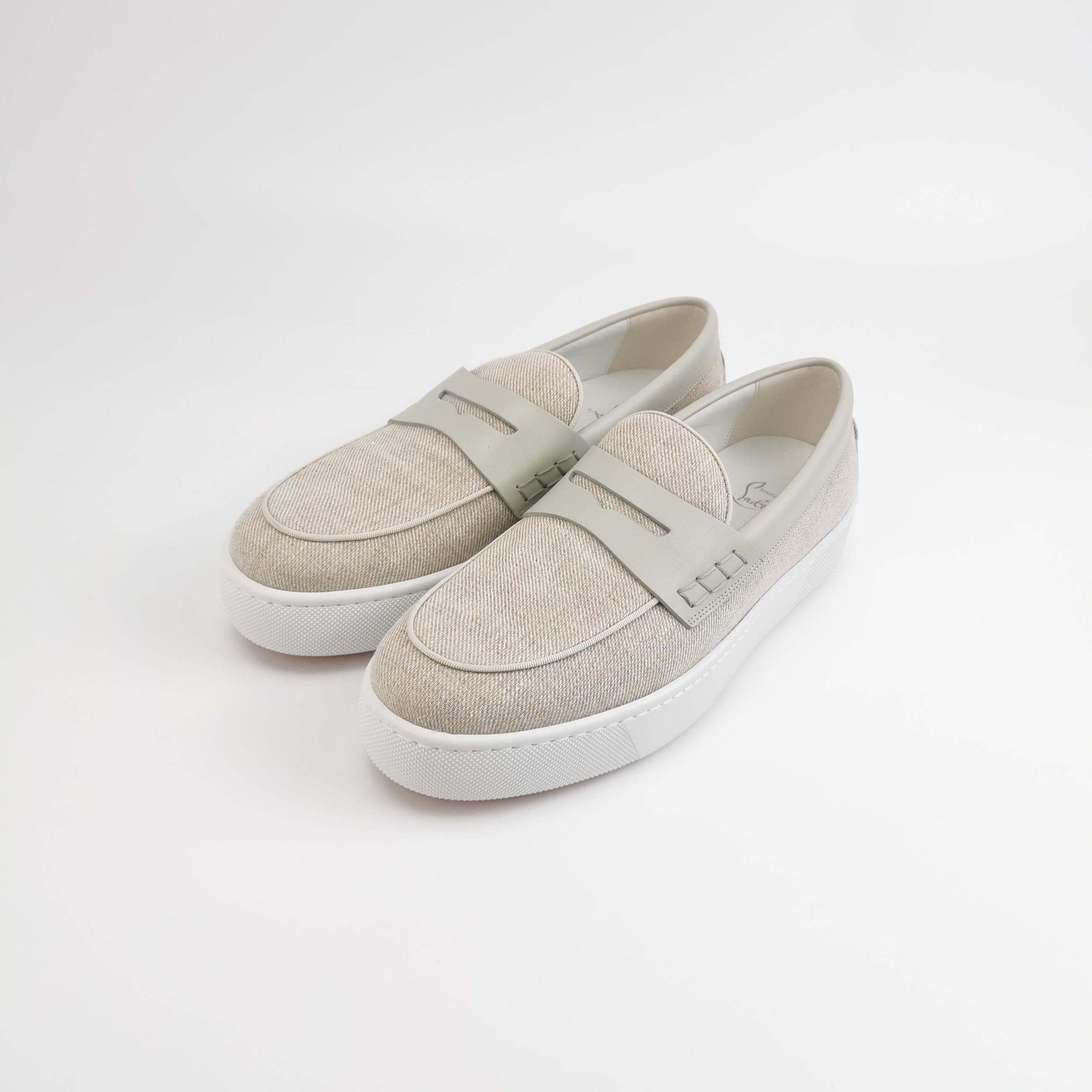 Christian Louboutin Christian Louboutin Paqueboat Canvas Slip Ons 44 Size US 11 / EU 44 - 3 Thumbnail