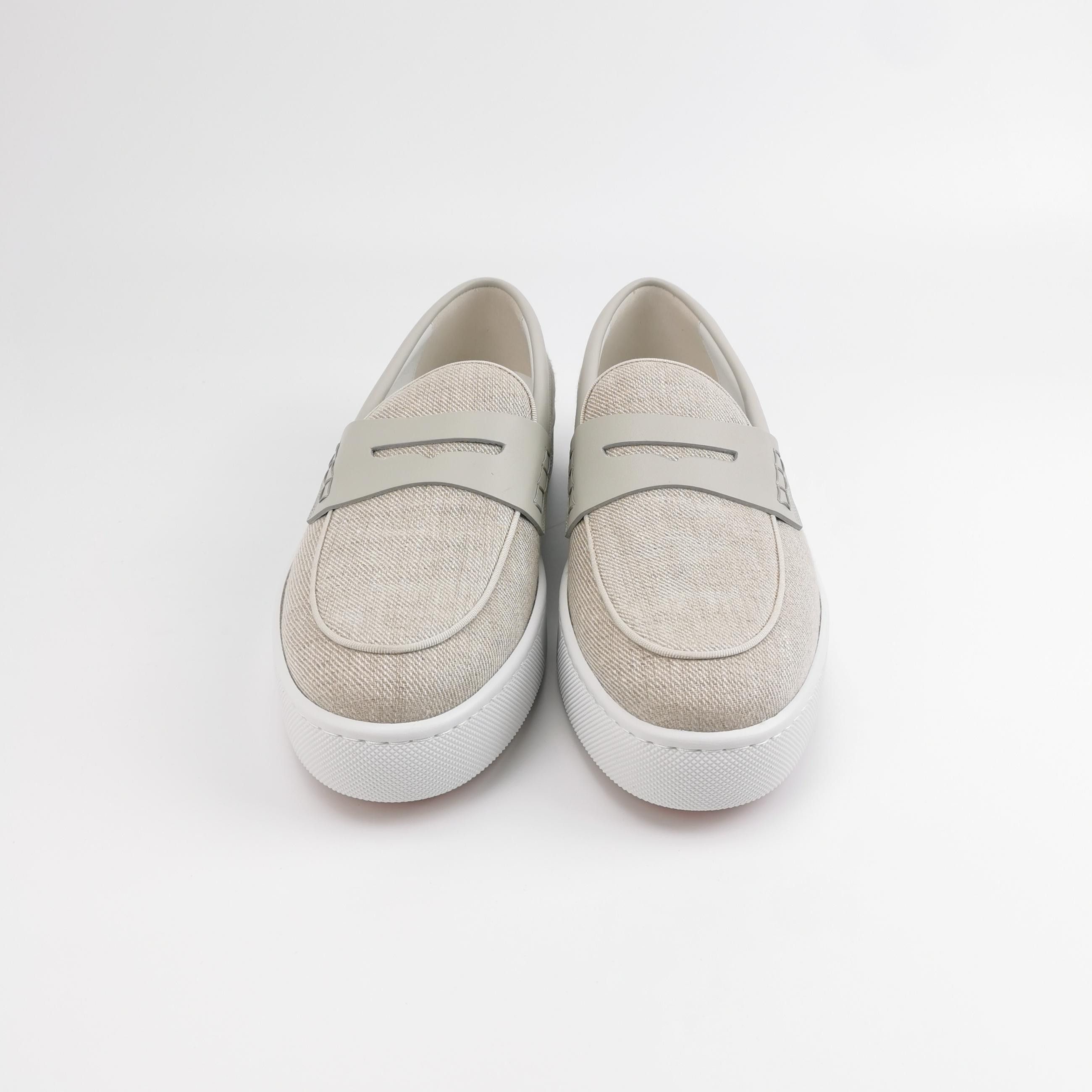 Christian Louboutin Christian Louboutin Paqueboat Canvas Slip Ons 44 Size US 11 / EU 44 - 4 Thumbnail