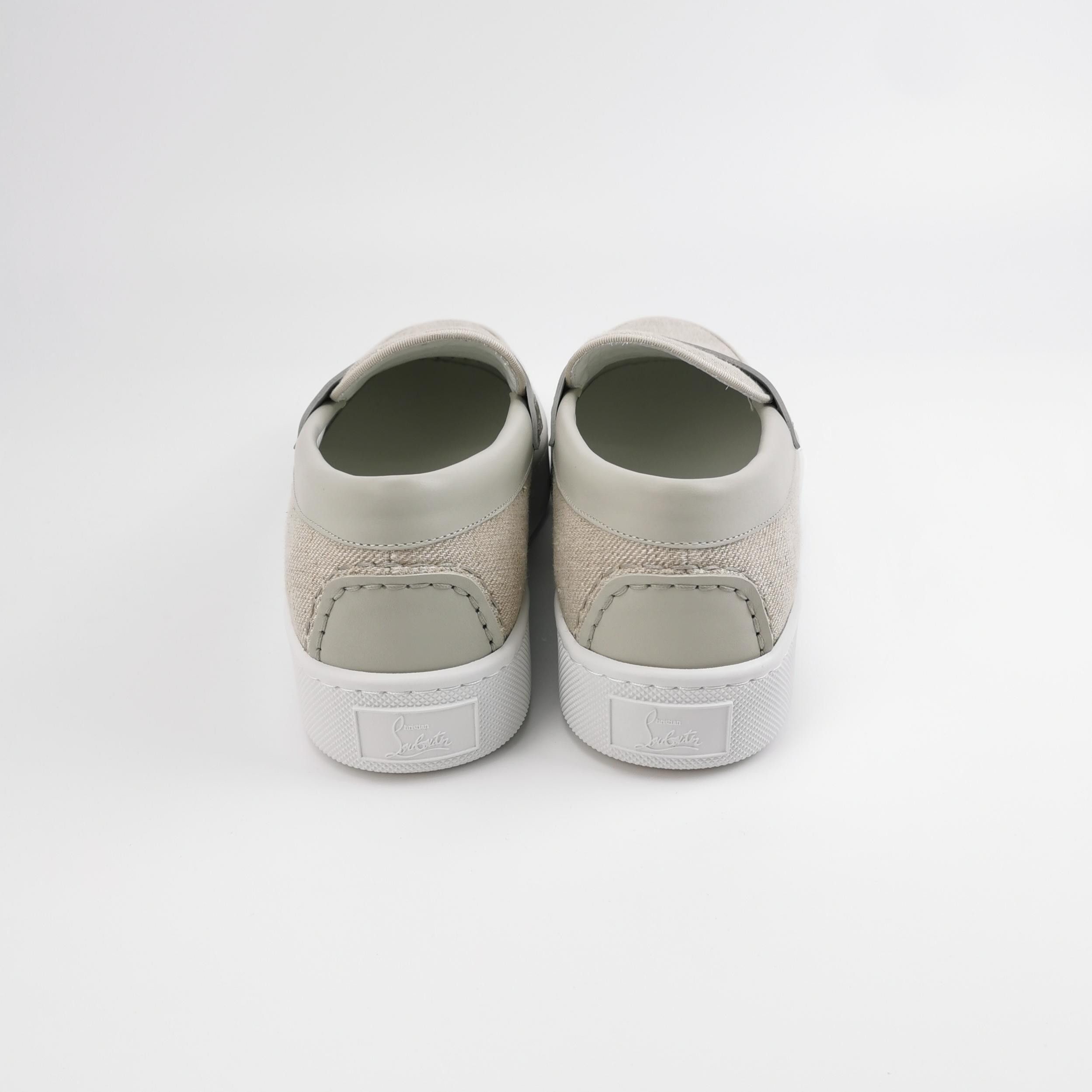 Christian Louboutin Christian Louboutin Paqueboat Canvas Slip Ons 44 Size US 11 / EU 44 - 5 Thumbnail