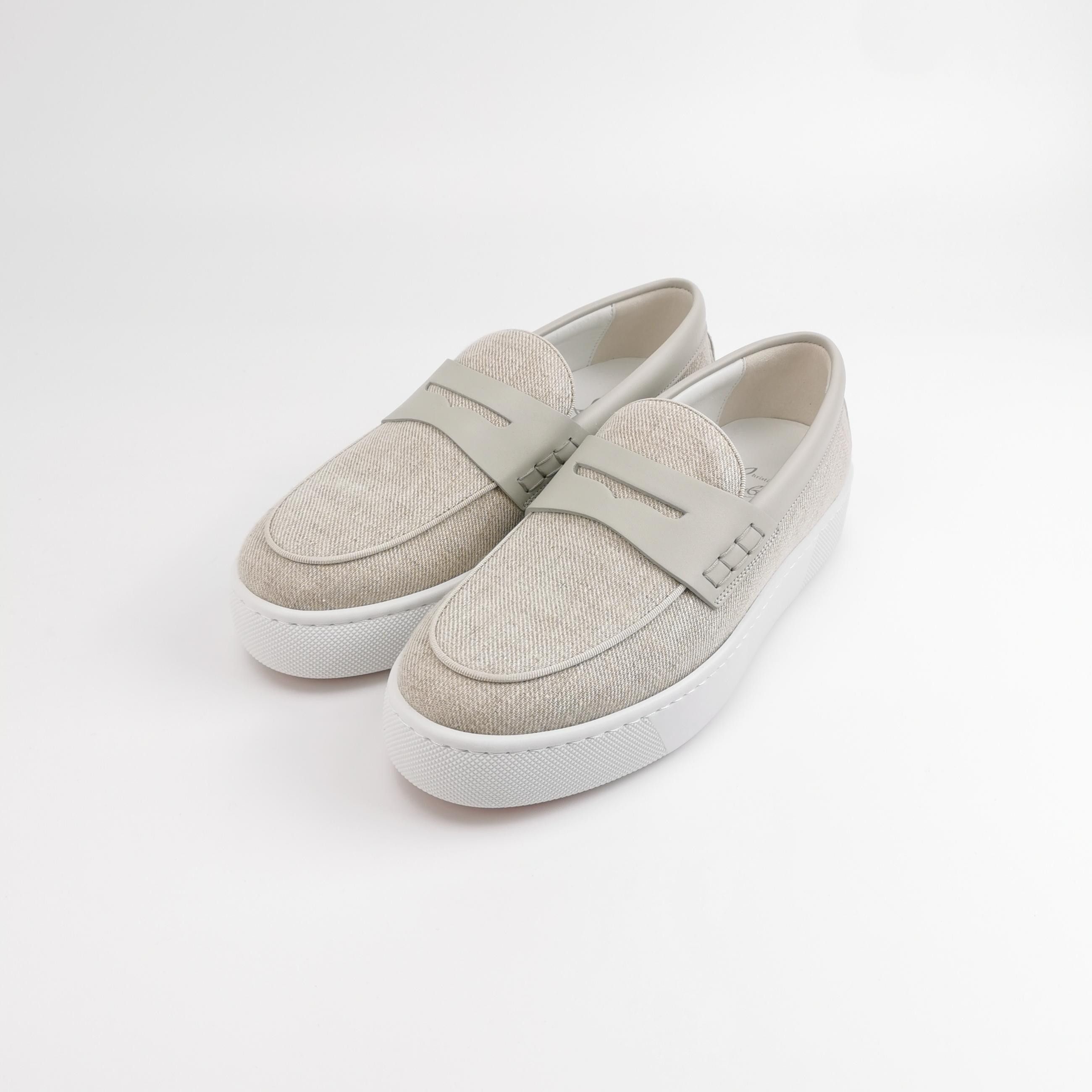 Christian Louboutin Christian Louboutin Canvas Paqueboat Slip Ons 40 Size US 7 / EU 40 - 3 Thumbnail