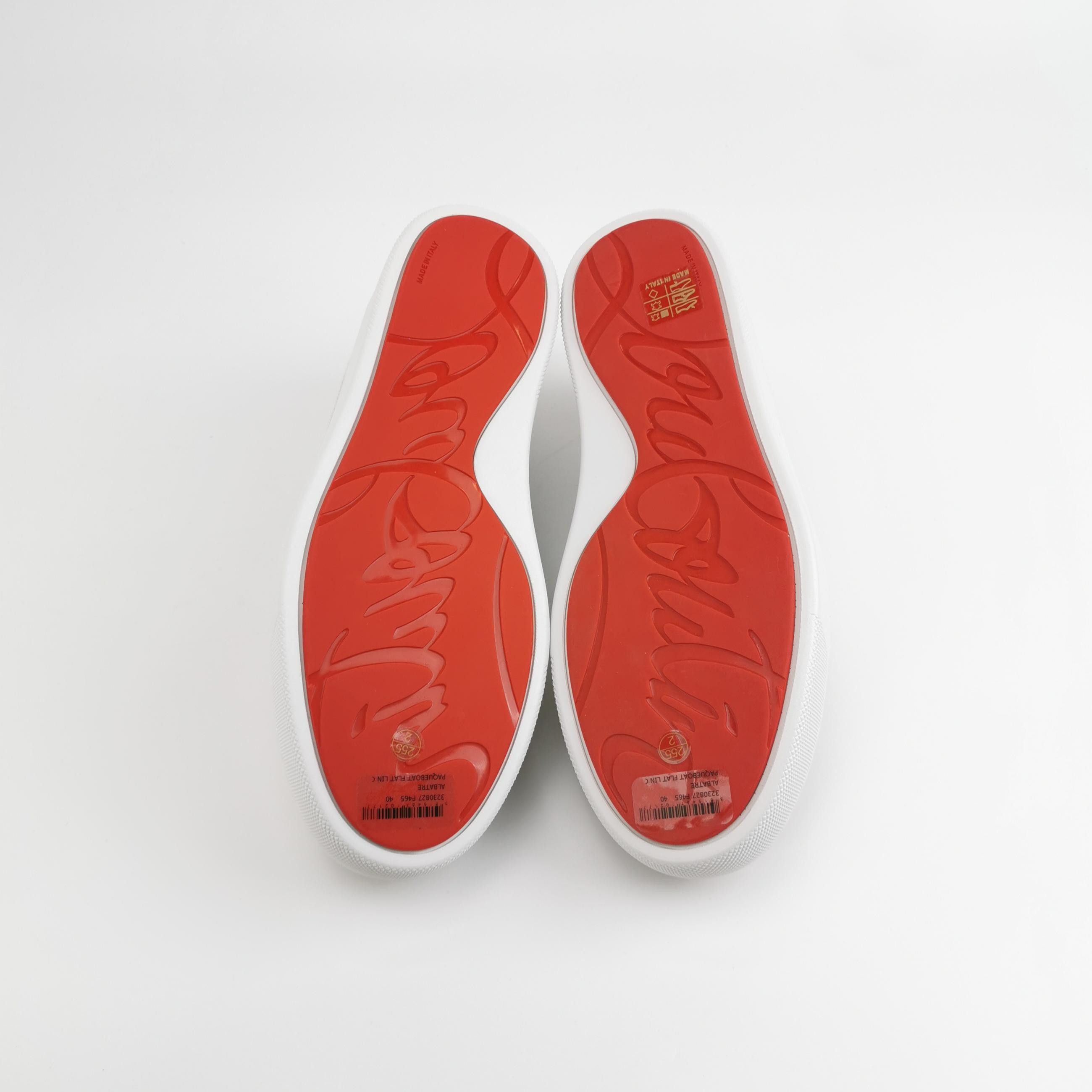 Christian Louboutin Christian Louboutin Canvas Paqueboat Slip Ons 40 Size US 7 / EU 40 - 6 Thumbnail