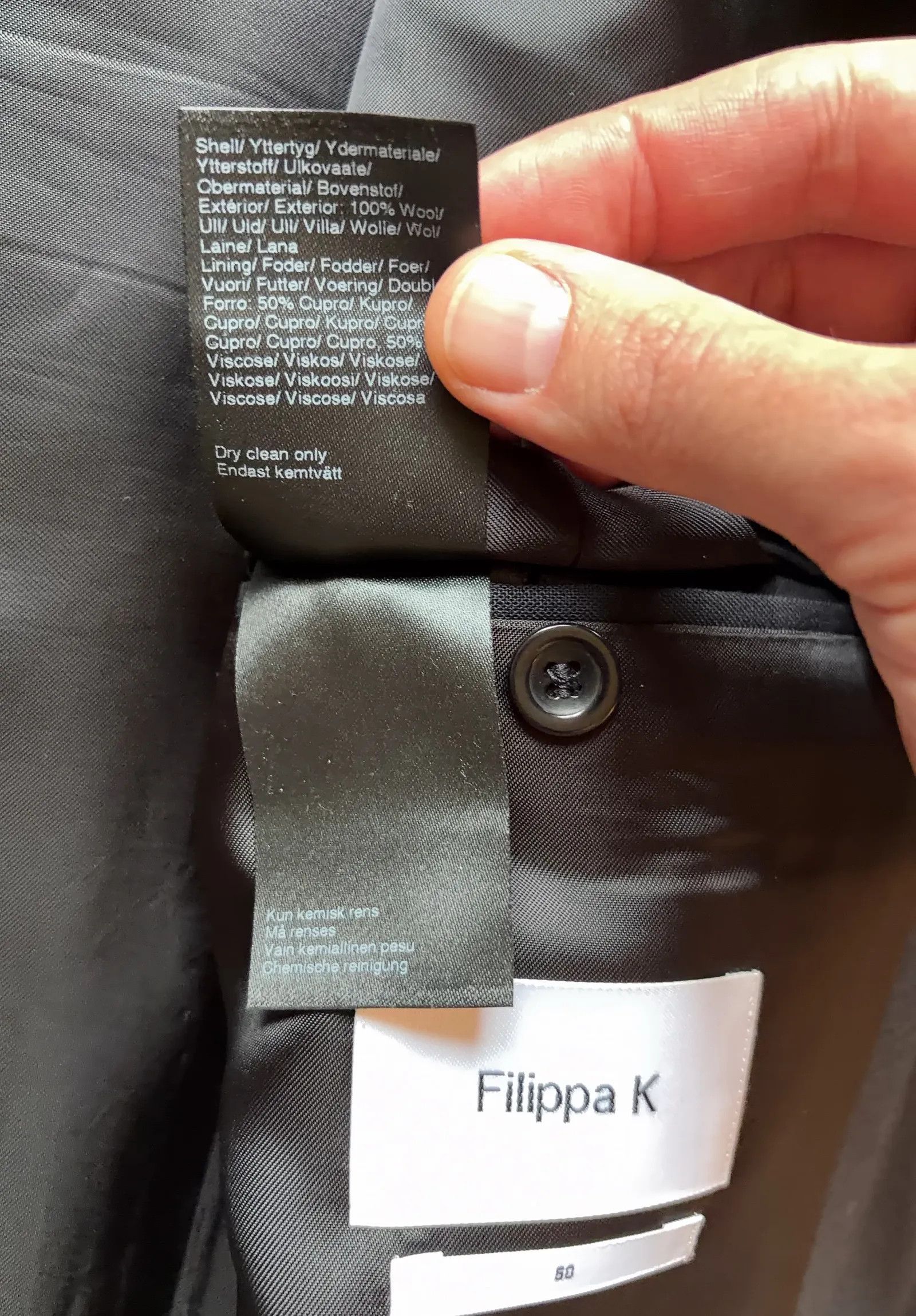 Filippa K Filippa K M. Daniel Cool Wool Jacket & Trousers Jacket Size US M / EU 48-50 / 2 - 4 Thumbnail