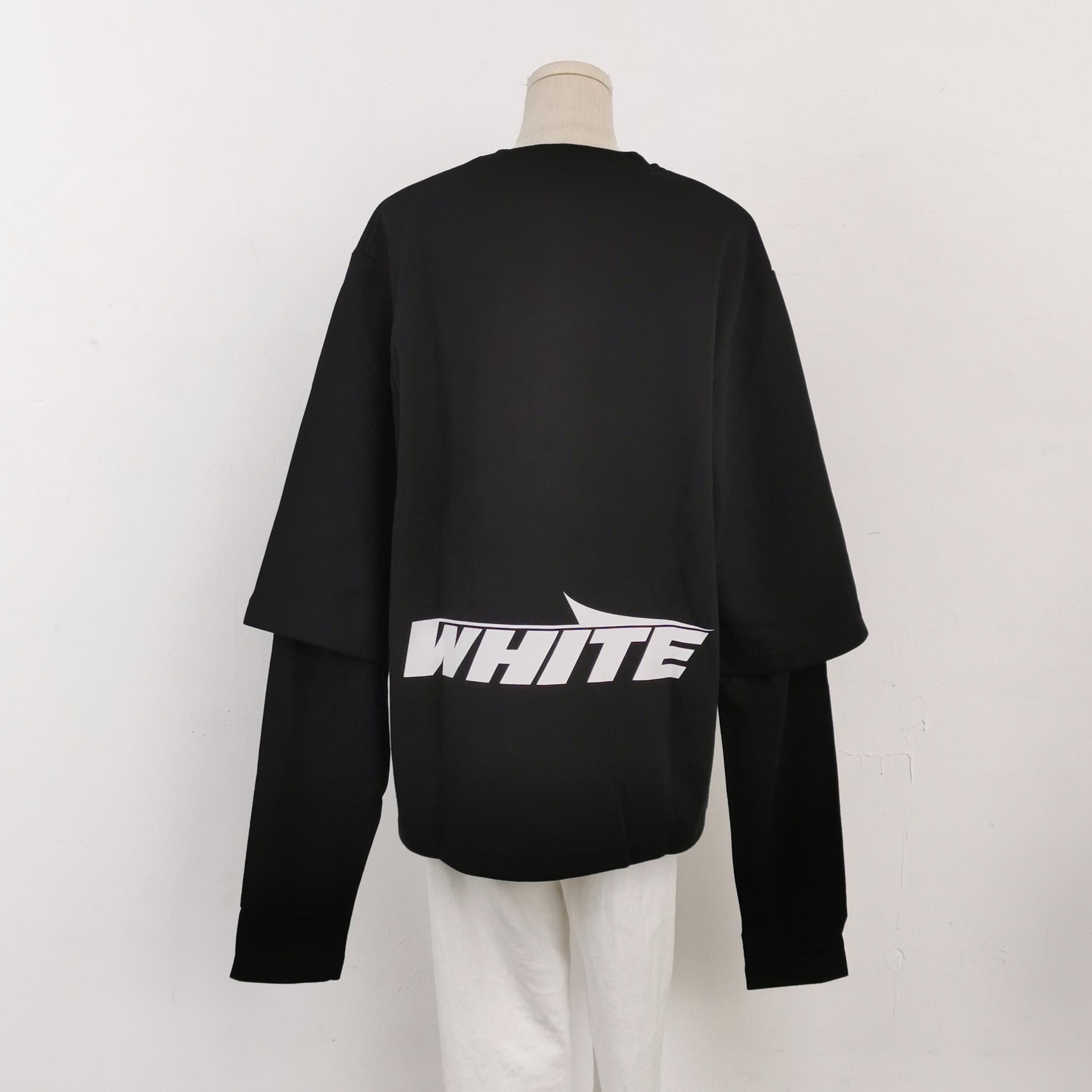 Off-White Off-White Double Sleeve Logo Sweatshirt S Size US S / EU 44-46 / 1 - 3 Thumbnail