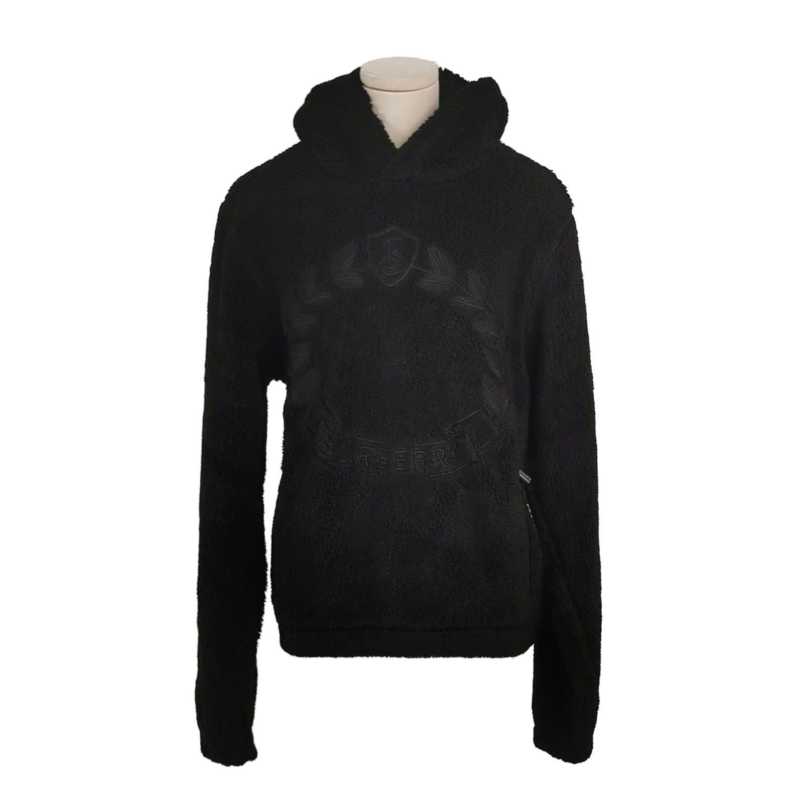 Burberry Burberry Logo Patch Fleece Hoodie XXS Size US XXS / EU 40 - 2 Thumbnail