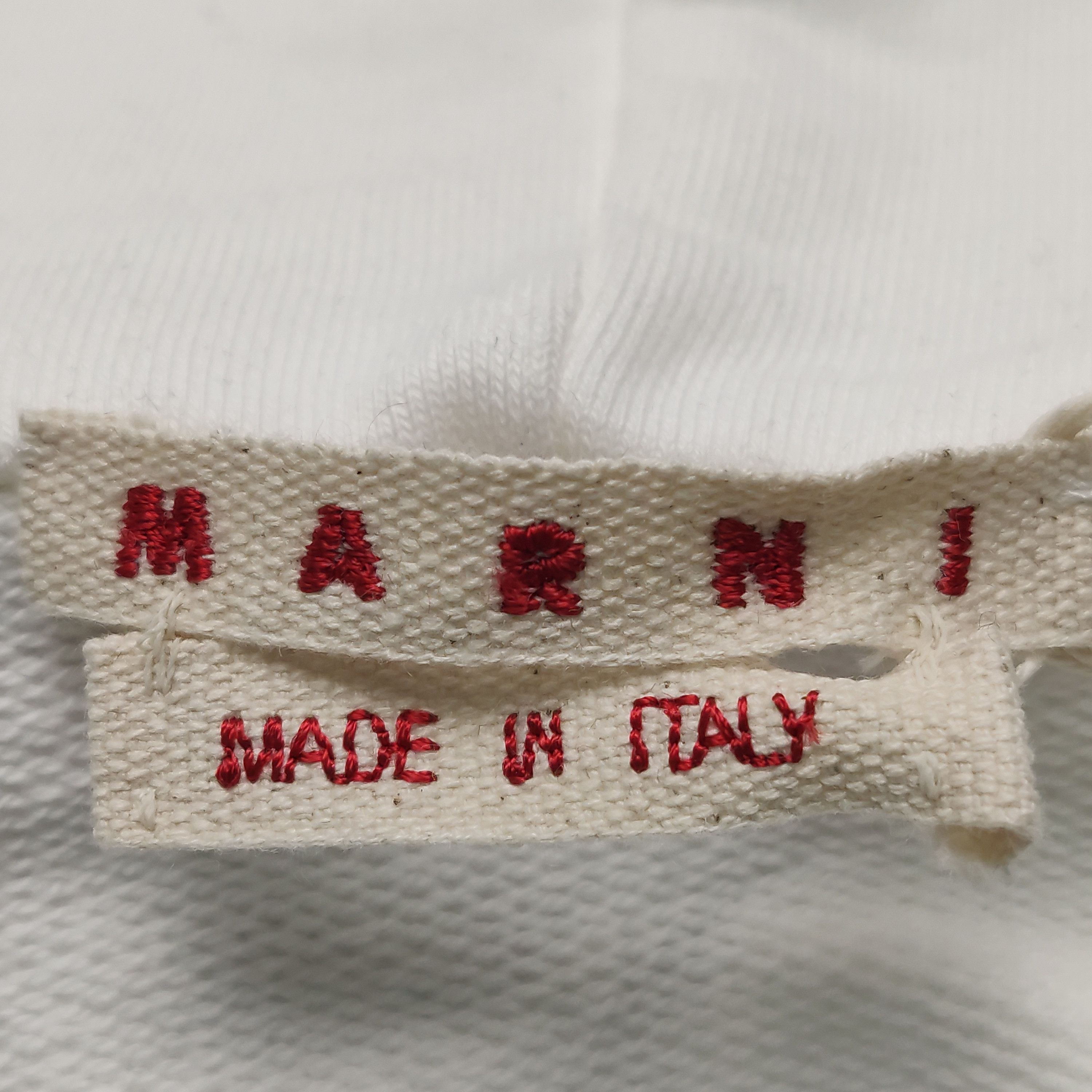 Marni Marni Scribble Print Logo Hoodie Size 50 Size US M / EU 48-50 / 2 - 7 Thumbnail