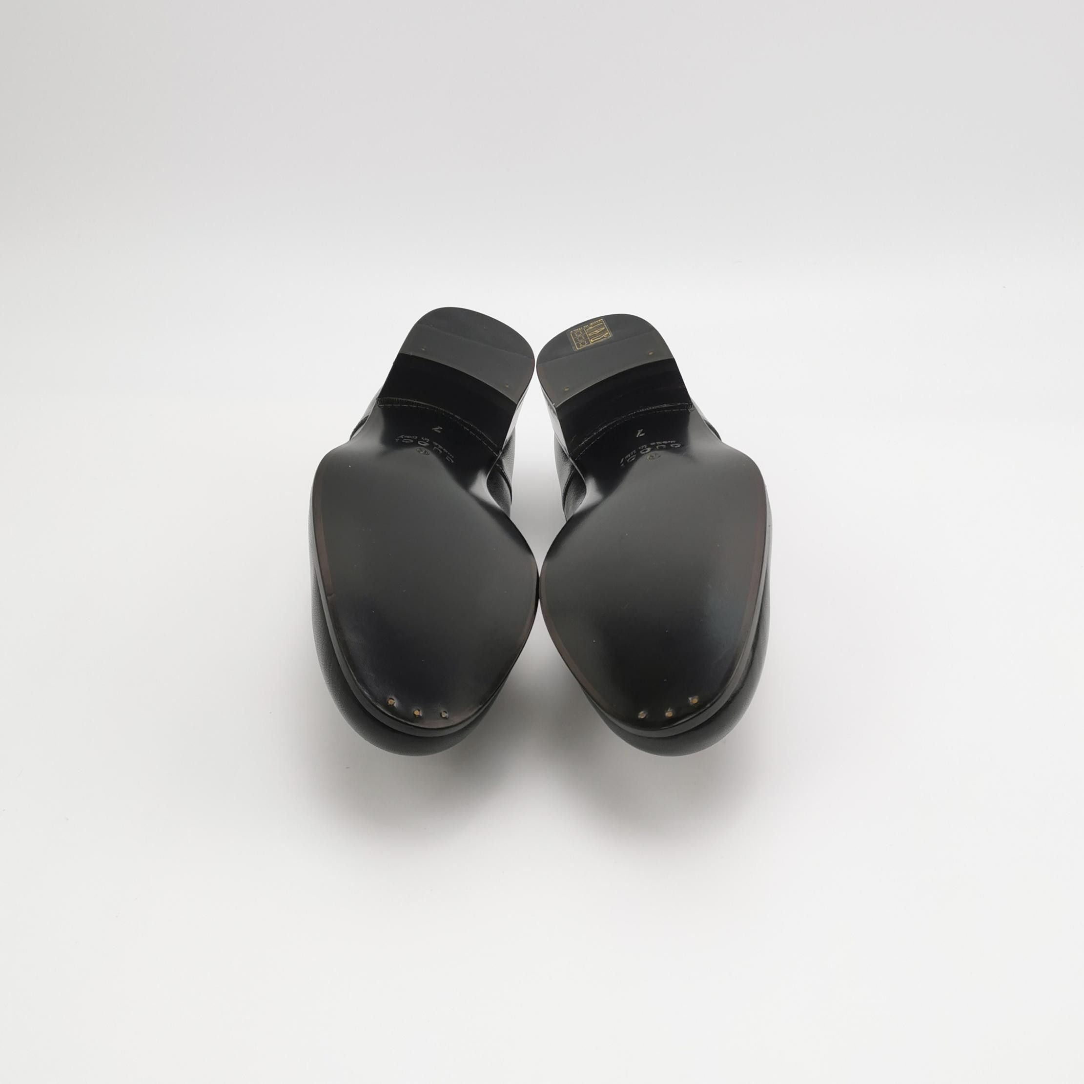 Gucci Gucci Double G Logo Lambskin Loafers 41 Size US 8 / EU 41 - 6 Thumbnail