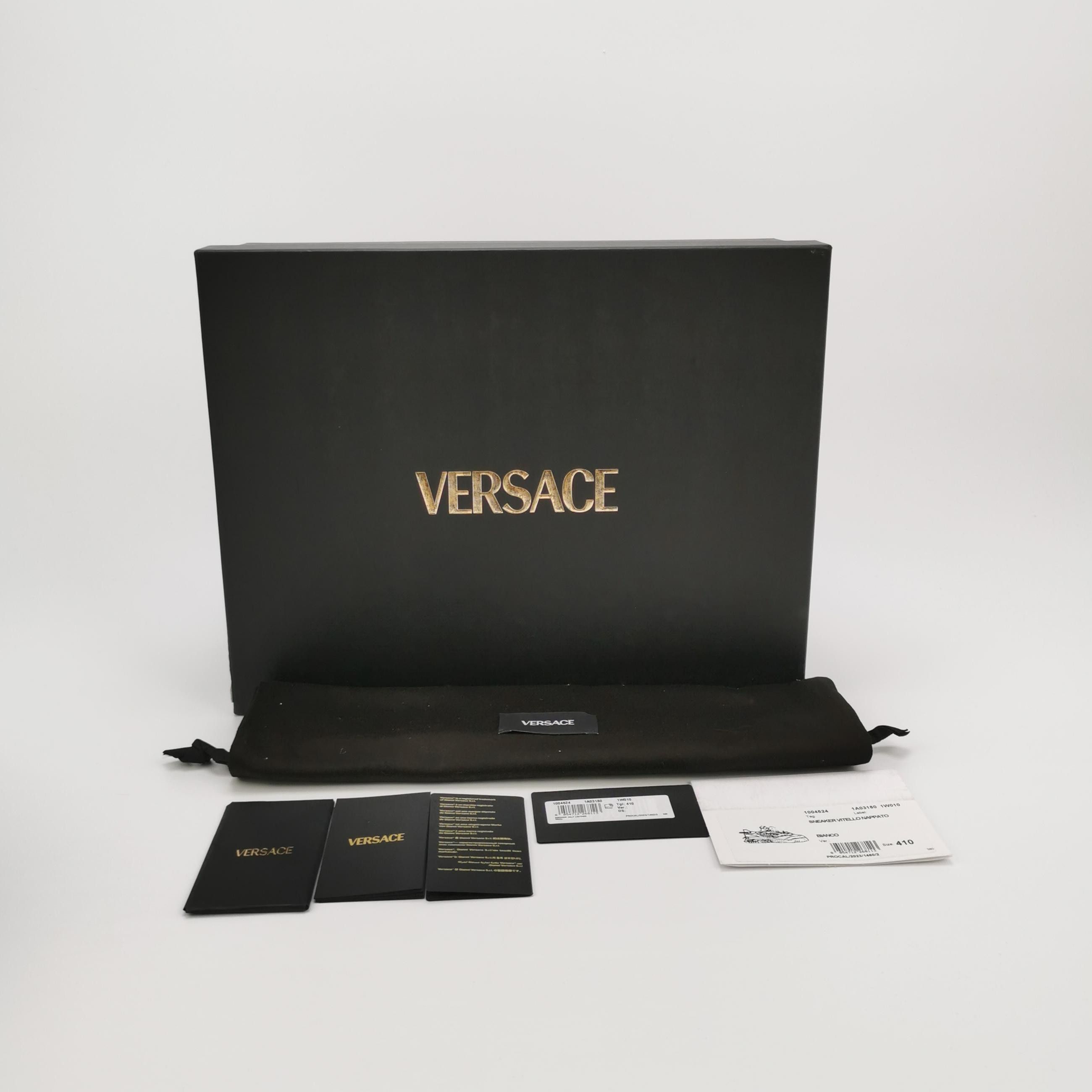 Versace Versace Odissea Leather Sneakers 41 Size US 8 / EU 41 - 7 Thumbnail