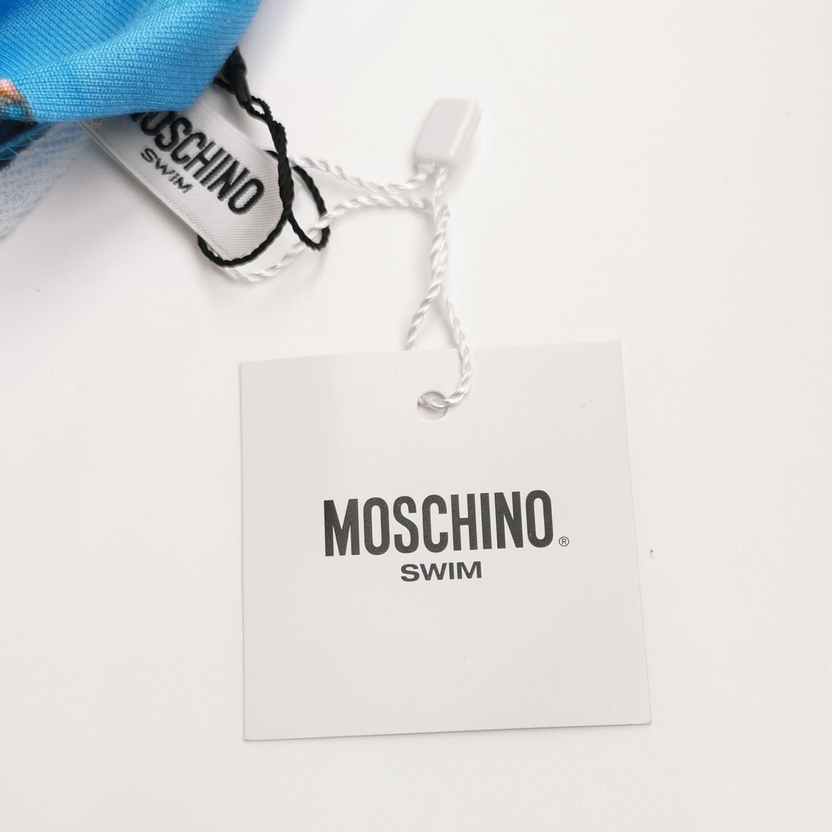 Moschino Moschino Ocean Print Logo Sweatshirt Size M Size US M / EU 48-50 / 2 - 5 Thumbnail