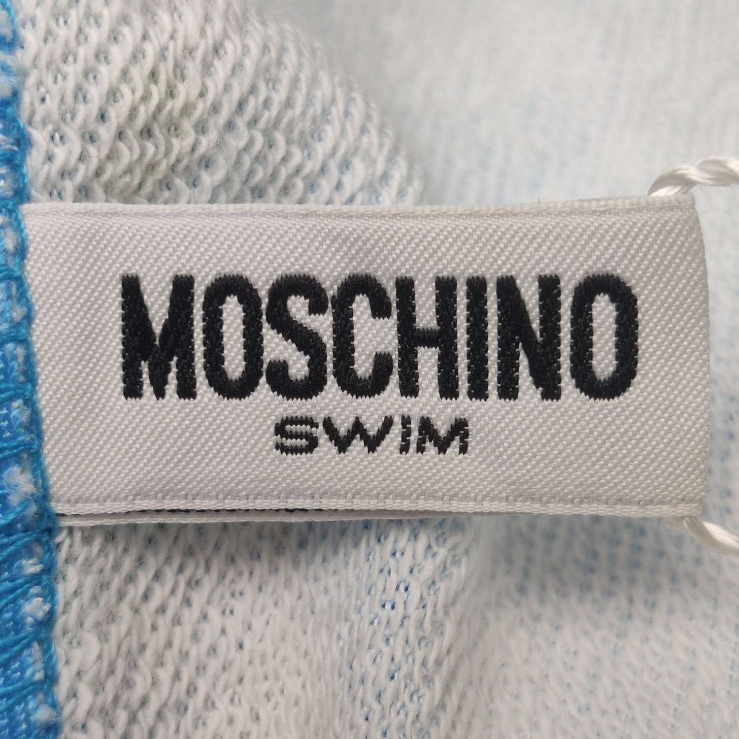 Moschino Moschino Ocean Print Logo Sweatshirt L Size US L / EU 52-54 / 3 - 7 Thumbnail