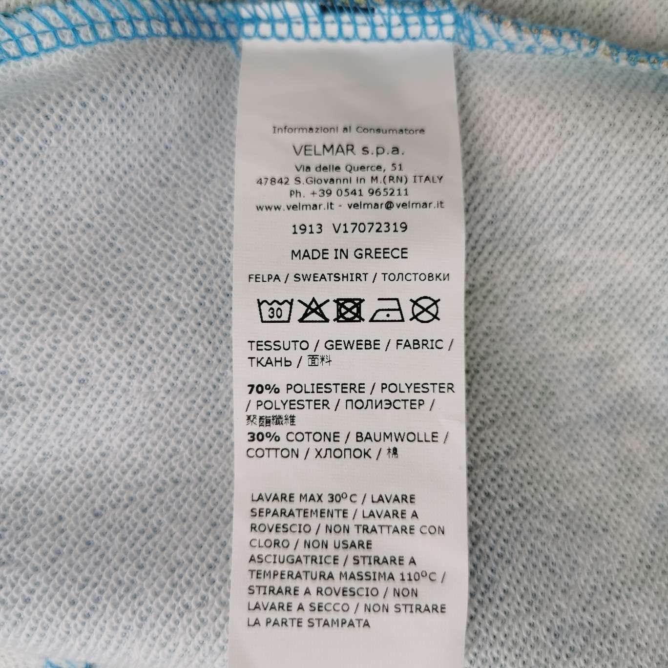 Moschino Moschino Underwater Print Sweatshirt M Size US M / EU 48-50 / 2 - 8 Thumbnail