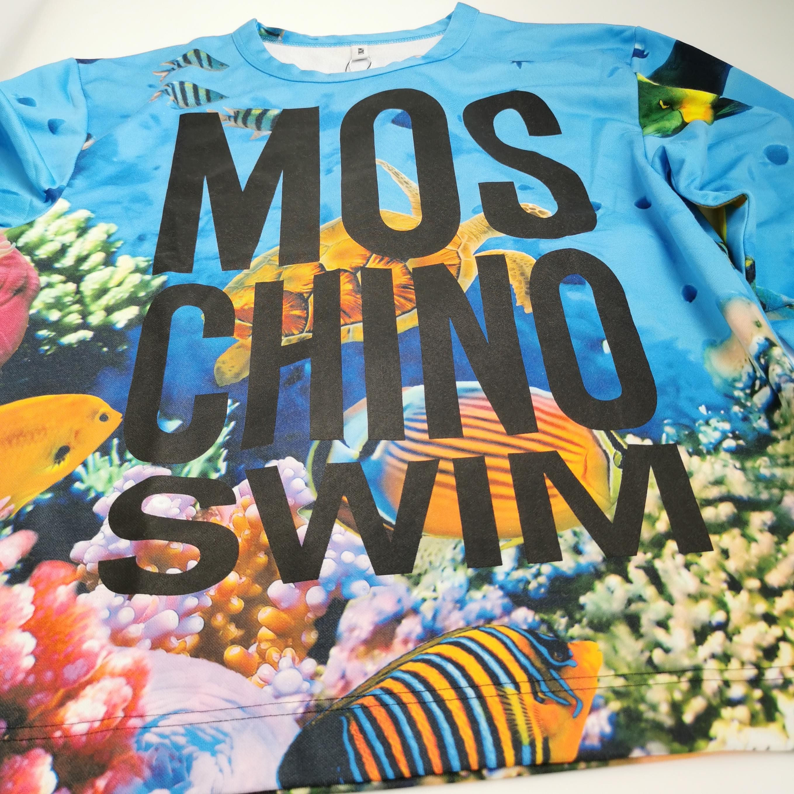 Moschino Moschino Underwater Print Sweatshirt M Size US M / EU 48-50 / 2 - 4 Thumbnail