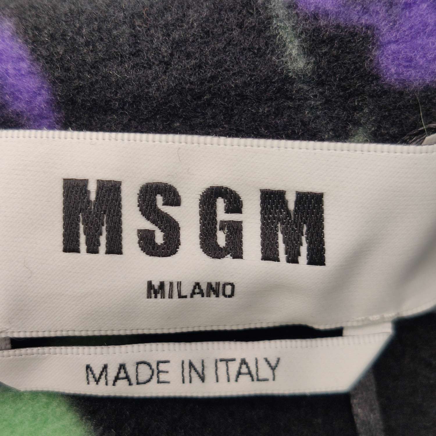 MSGM MSGM Floral Print Quarter-Zip Fleece Sweatshirt 46 Size US S / EU 44-46 / 1 - 6 Thumbnail