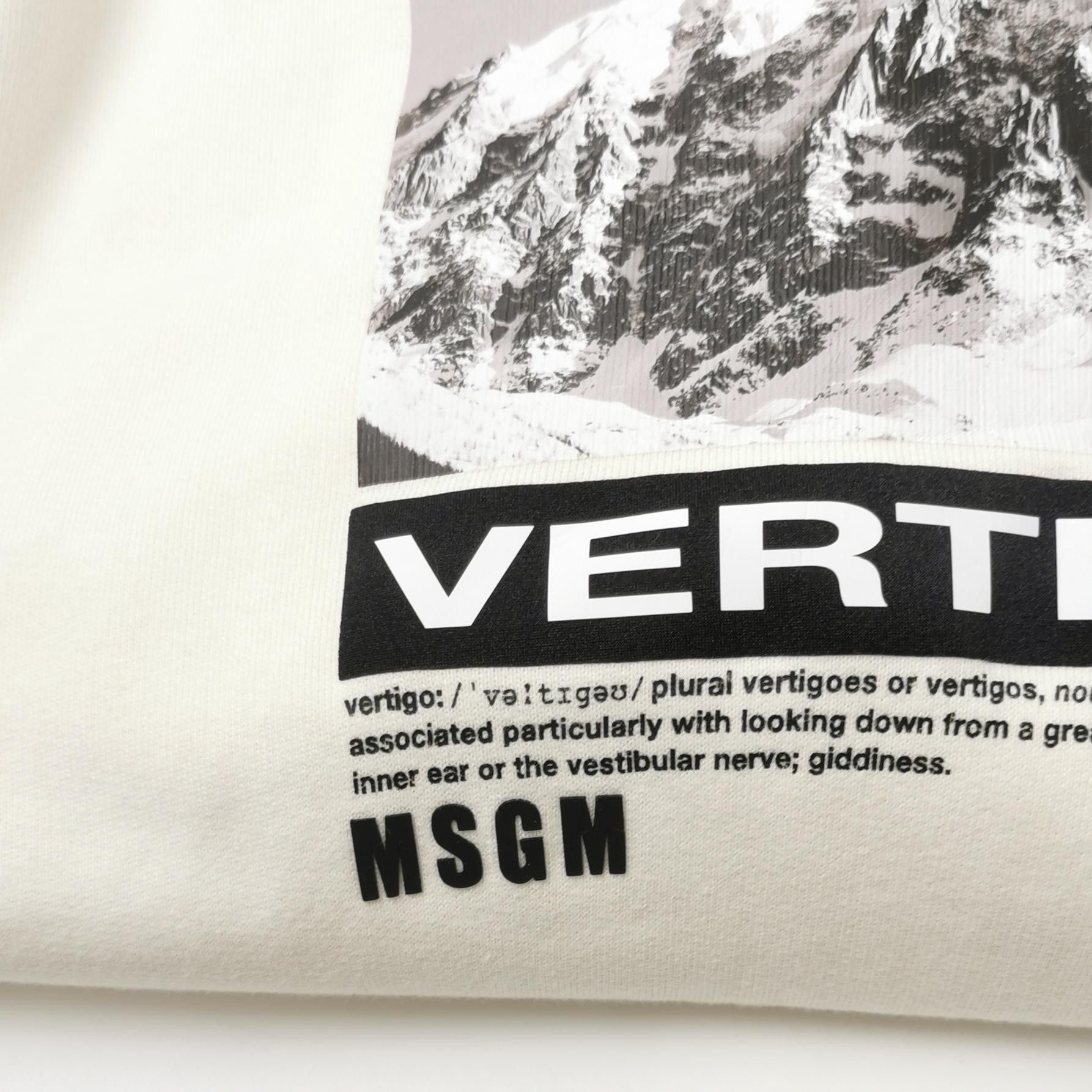 MSGM MSGM Vertigine Graphic Hoodie Size S Size US S / EU 44-46 / 1 - 4 Thumbnail