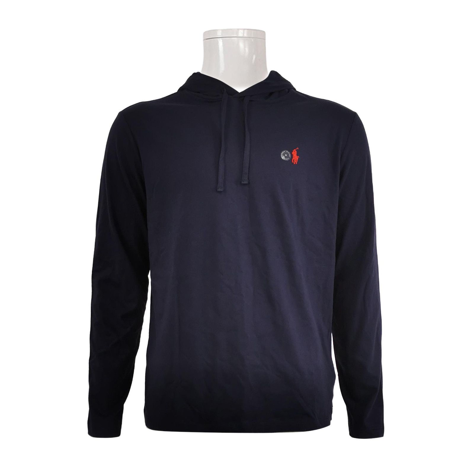 Polo Ralph Lauren Polo Ralph Lauren Navy Cotton Hoodie Size M Size US M / EU 48-50 / 2 - 2 Thumbnail