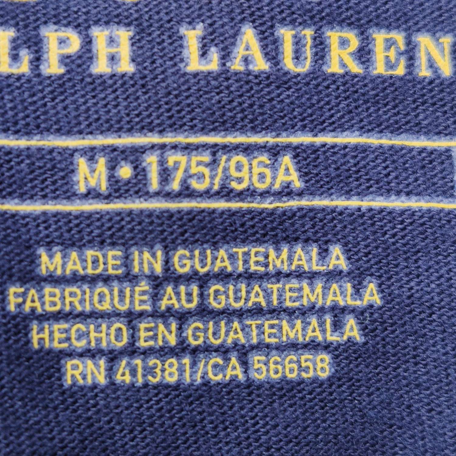 Polo Ralph Lauren Polo Ralph Lauren Navy Cotton Hoodie Size M Size US M / EU 48-50 / 2 - 8 Thumbnail