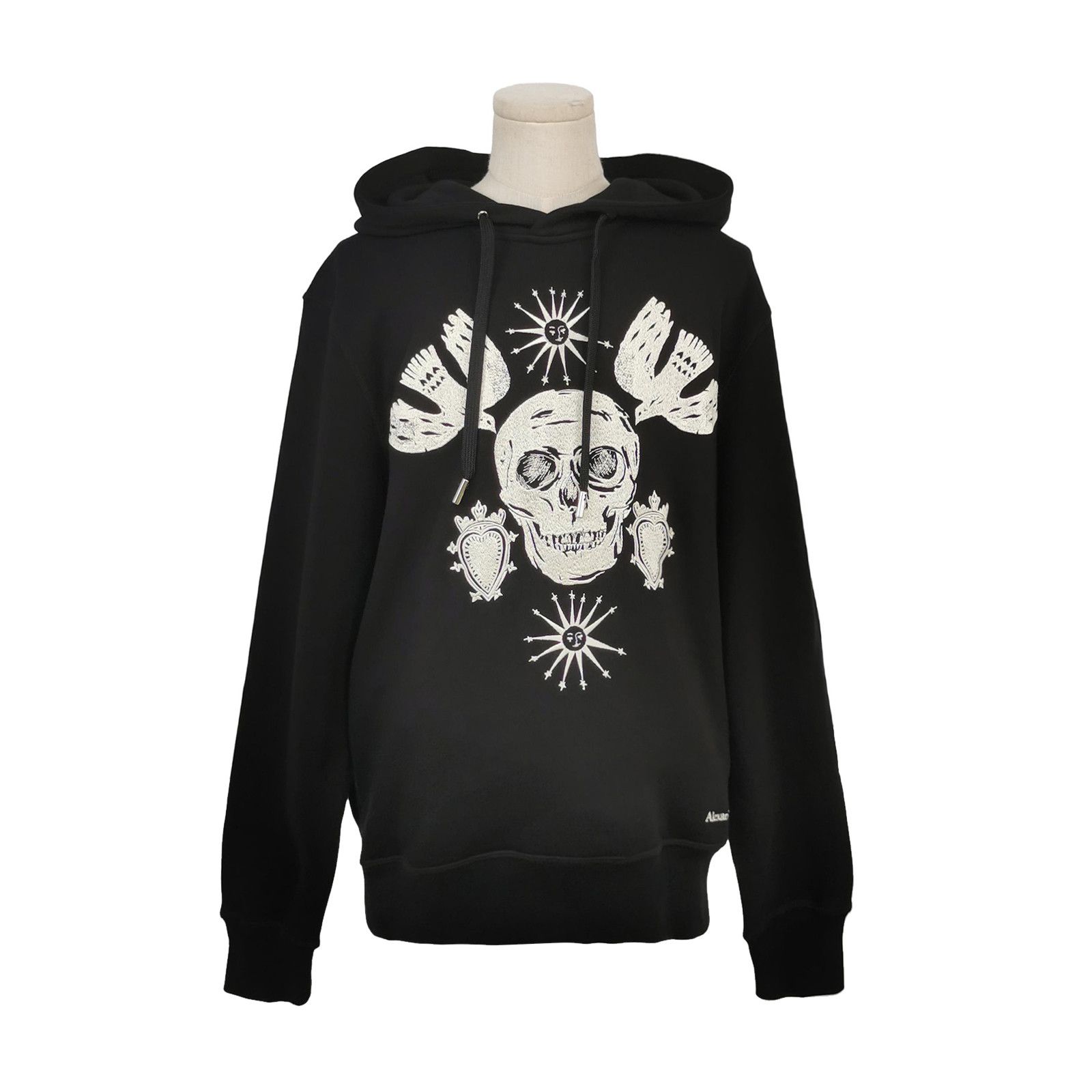 Alexander McQueen Alexander McQueen Skull Graphic Embroidered Hoodie US S Size US S / EU 44-46 / 1 - 2 Thumbnail
