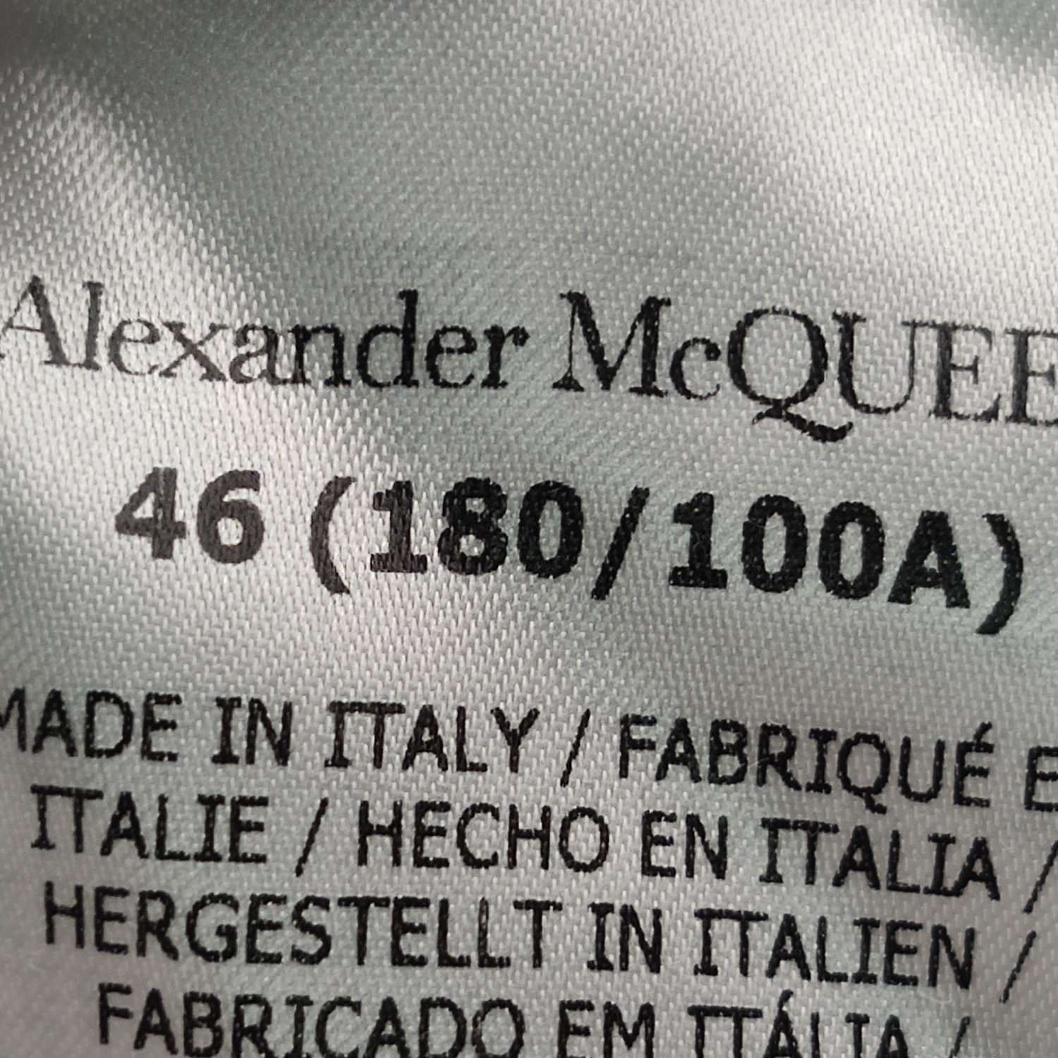Alexander McQueen Alexander McQueen Graffiti Logo Sweatshirt 46 Size US S / EU 44-46 / 1 - 8 Thumbnail